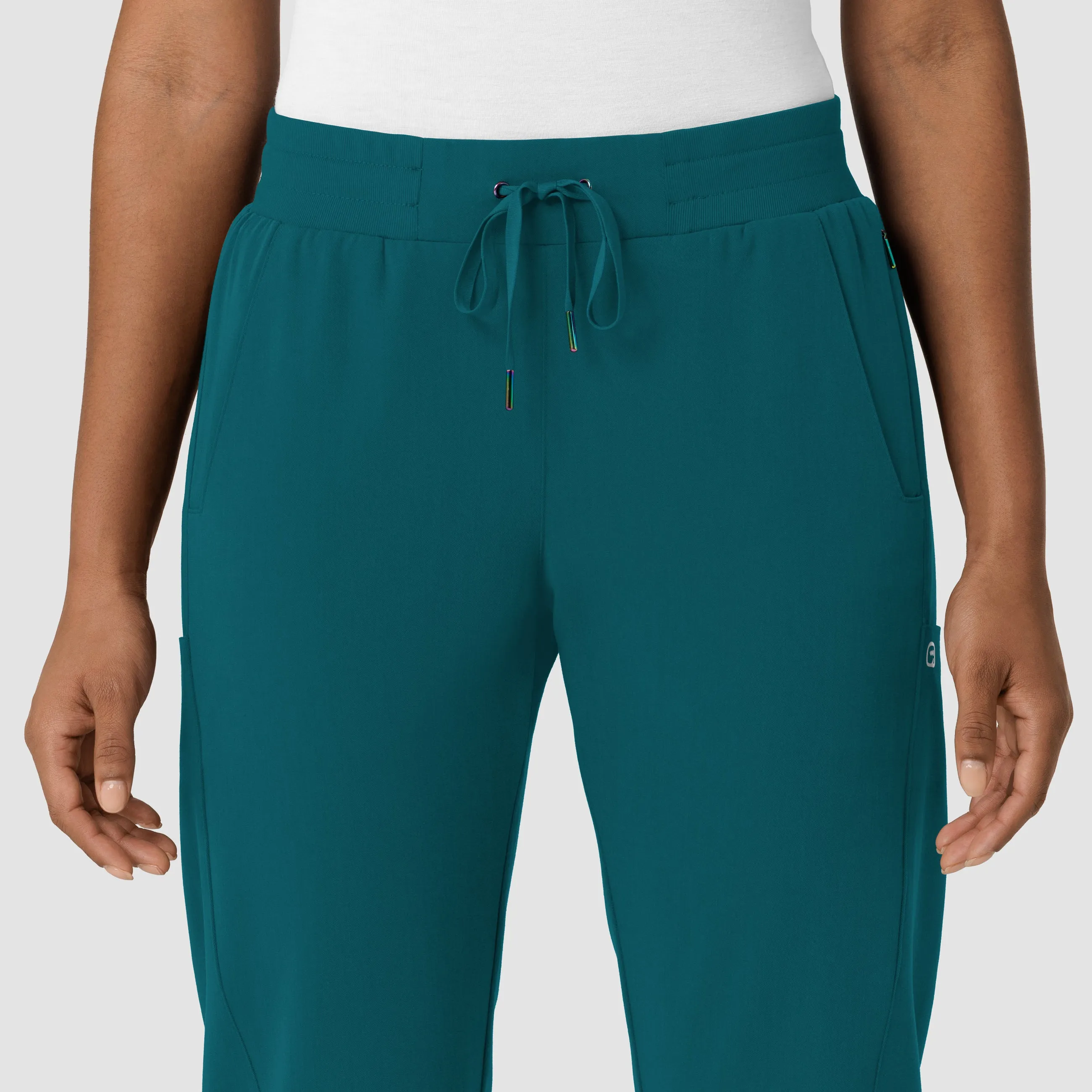 Aero Remix Women's Cargo Jogger Scrub Pant - Caribbean