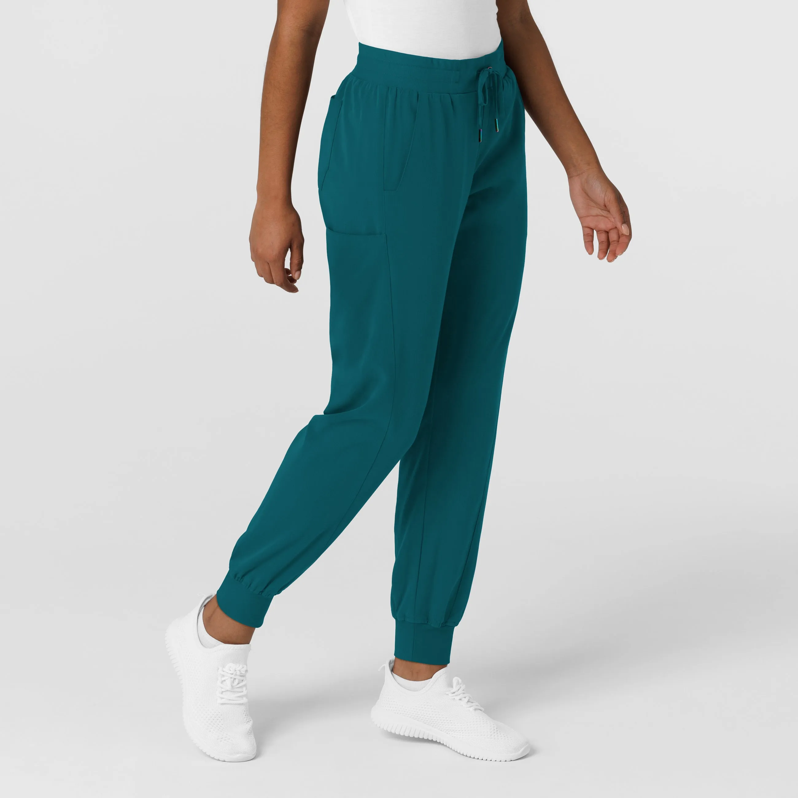 Aero Remix Women's Cargo Jogger Scrub Pant - Caribbean