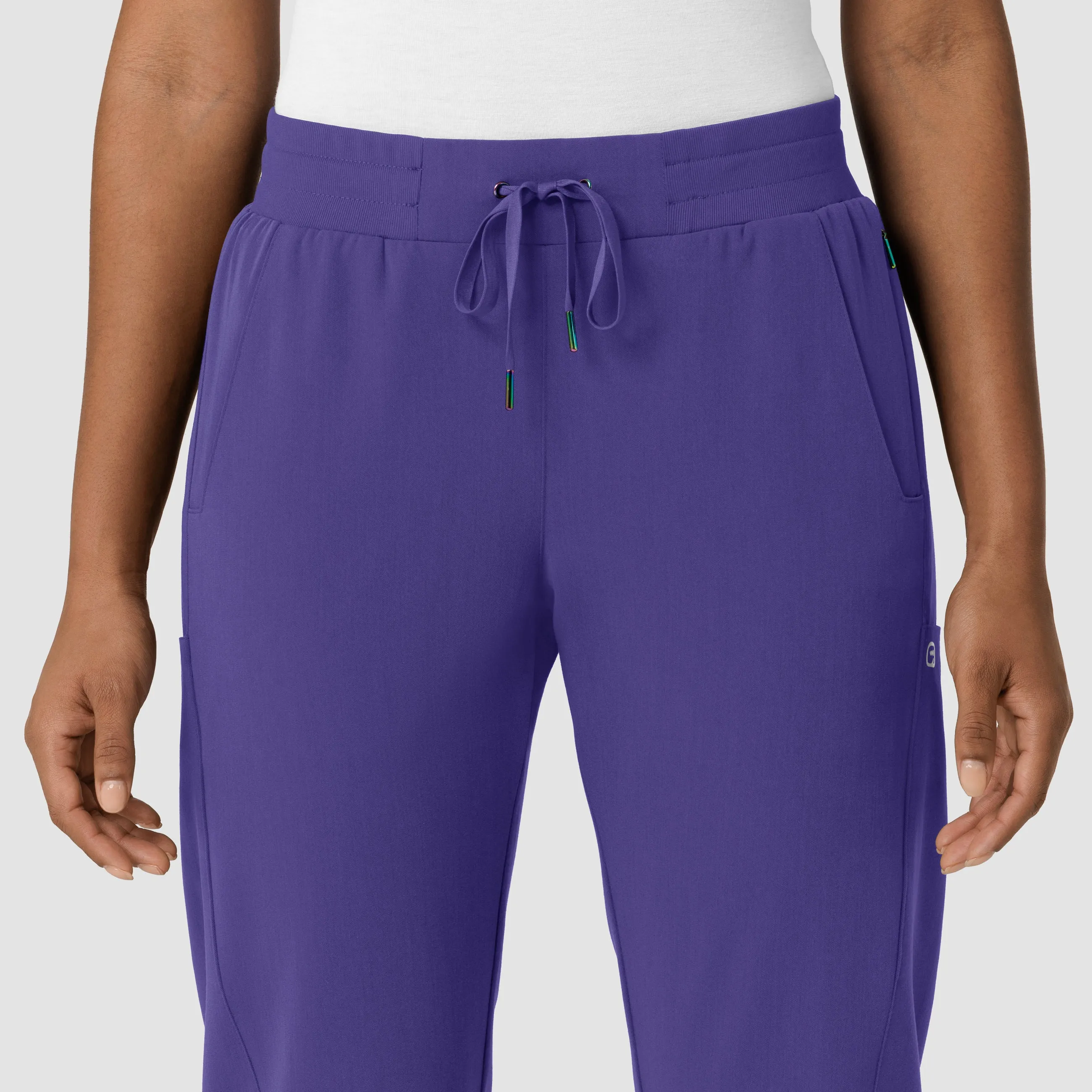 Aero Remix Women's Cargo Jogger Scrub Pant - Grape