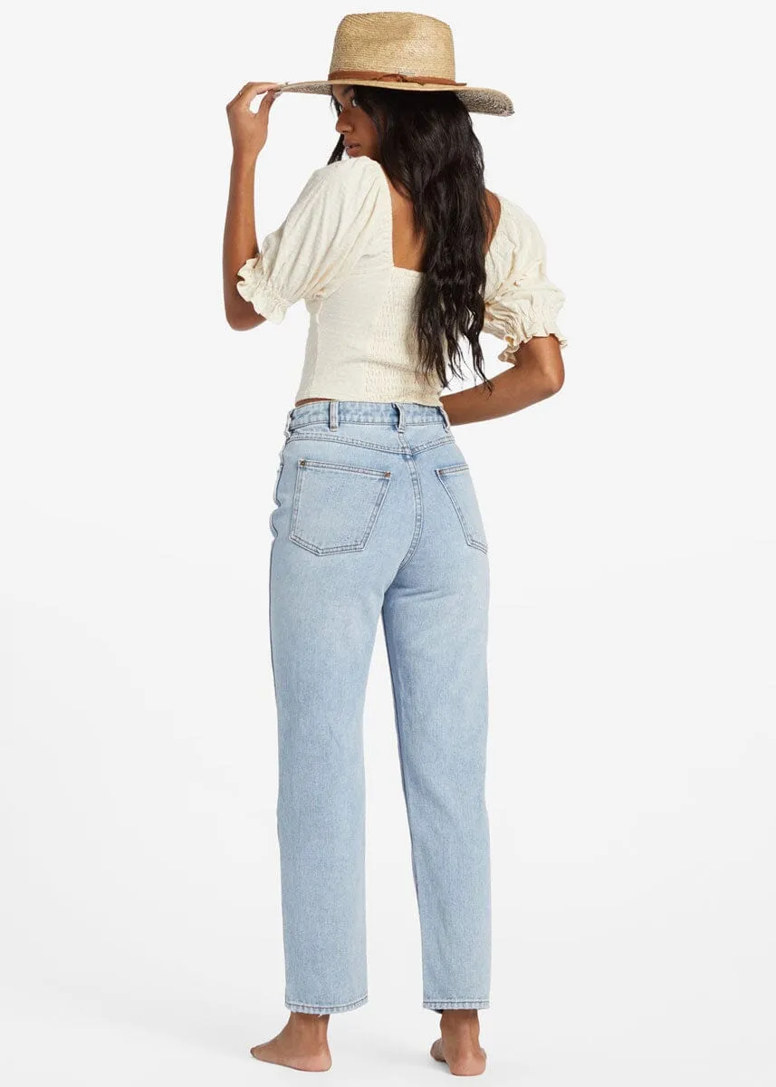 All Day Straight Leg Jeans - Blue Surf