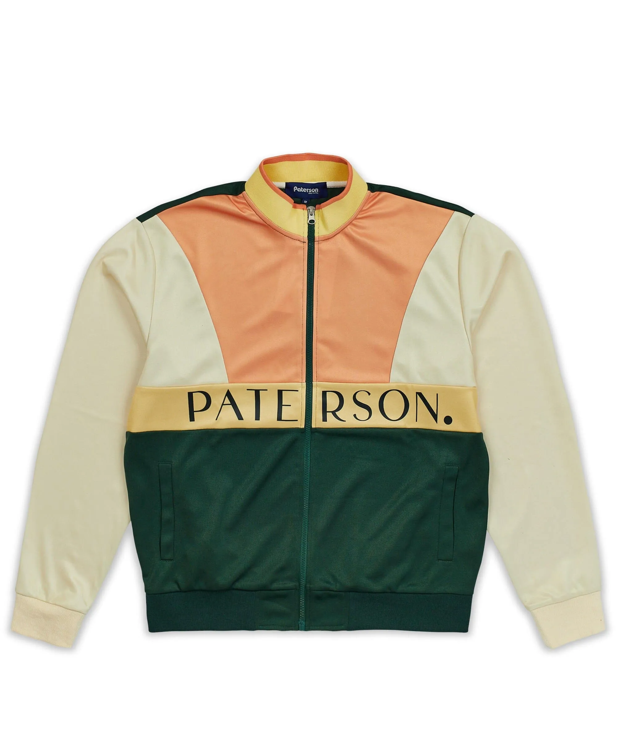 Amsterdam Track Jacket - Beige/Green