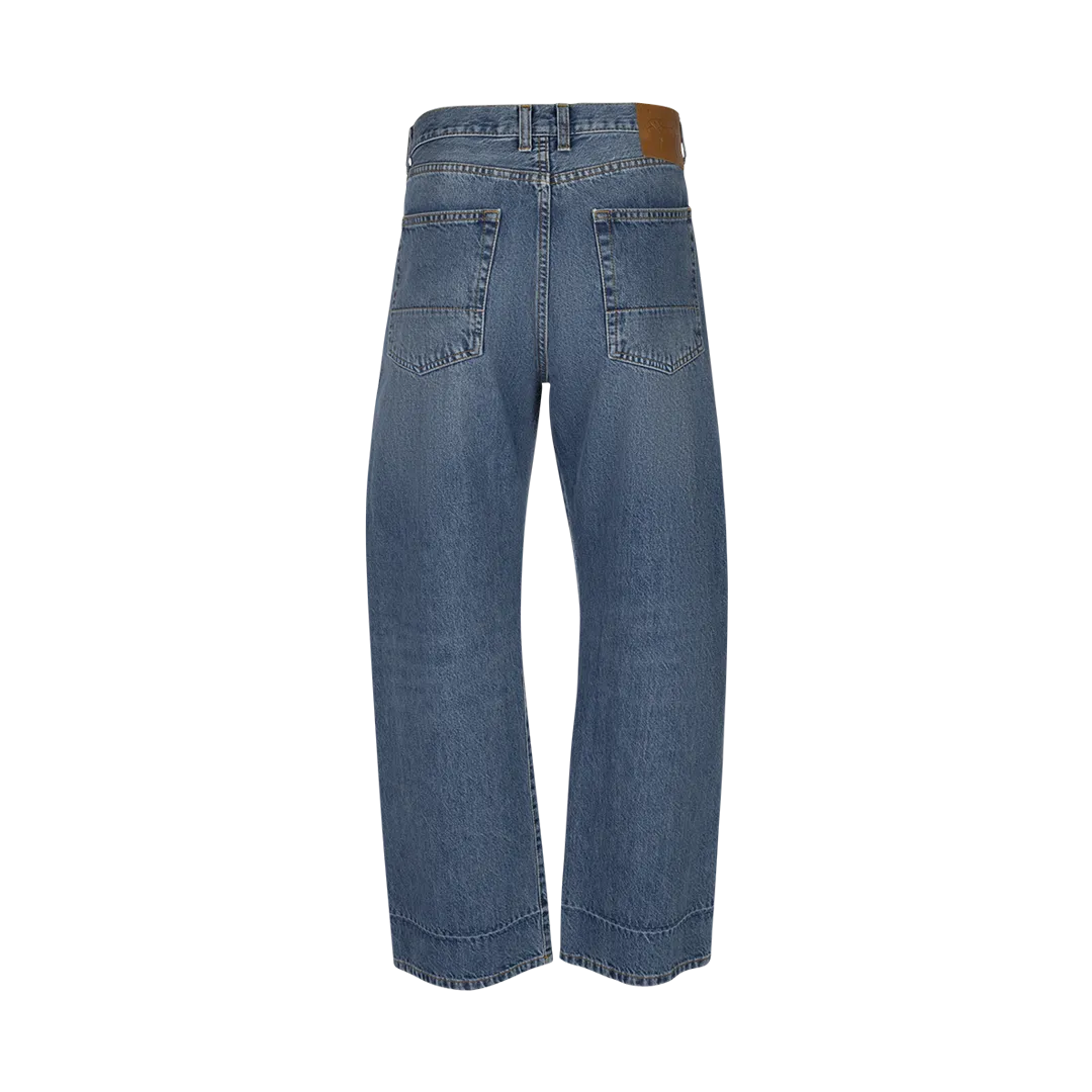 Ankle-Length Mid-Rise Jeans