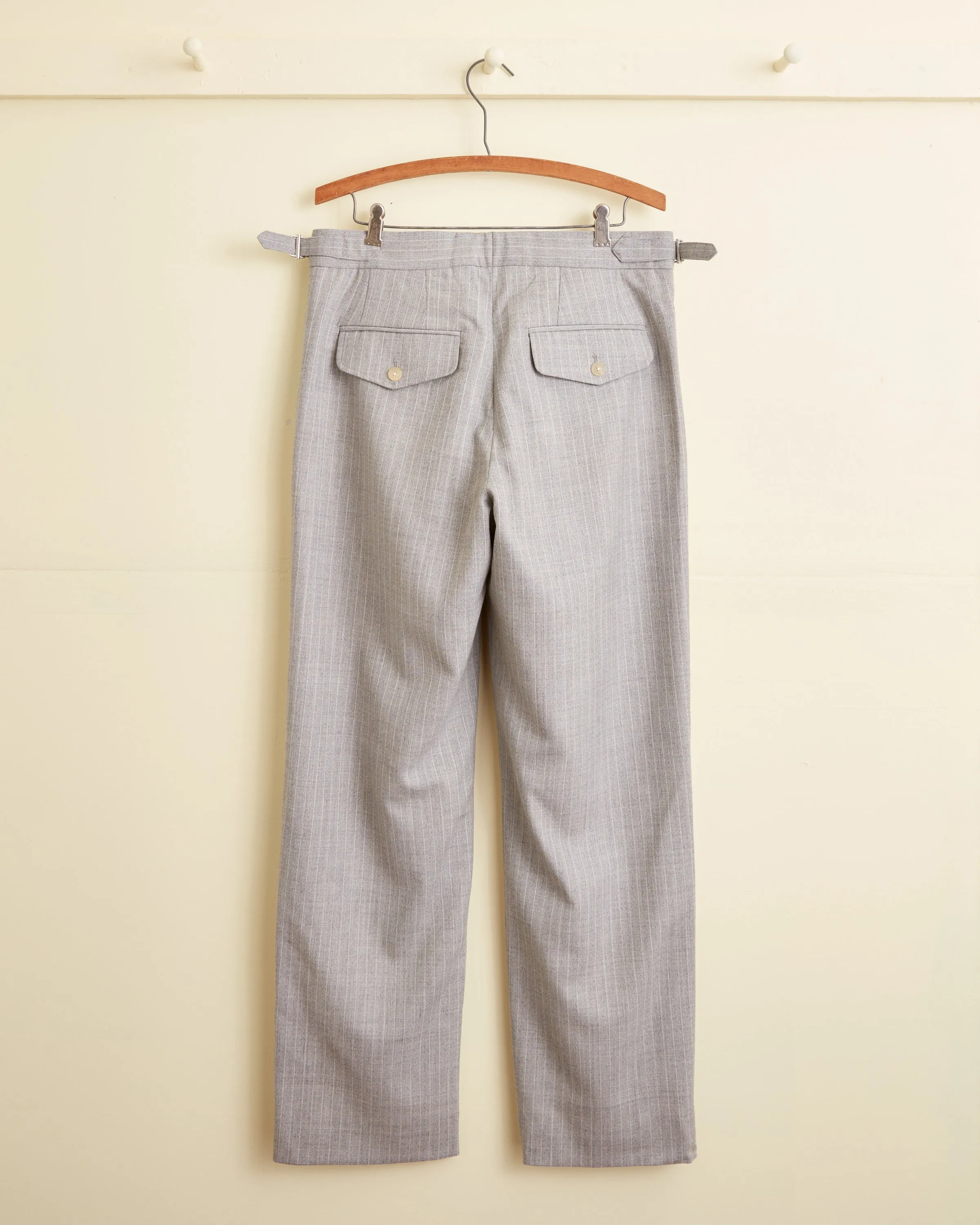 Argent Stripe Trousers - 31