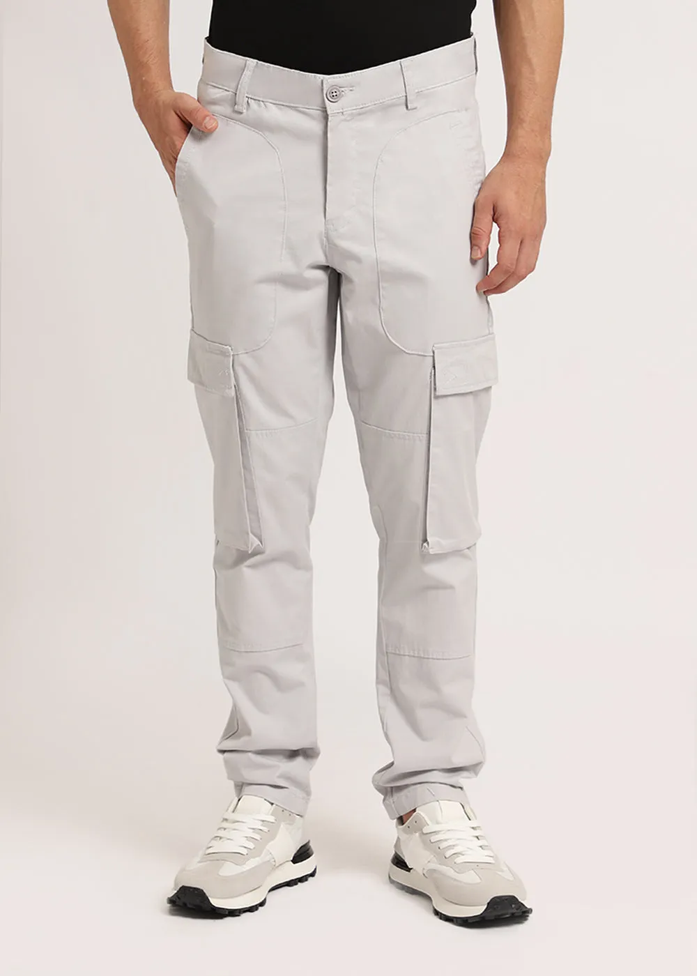 Ashen Grey Cargo Pant