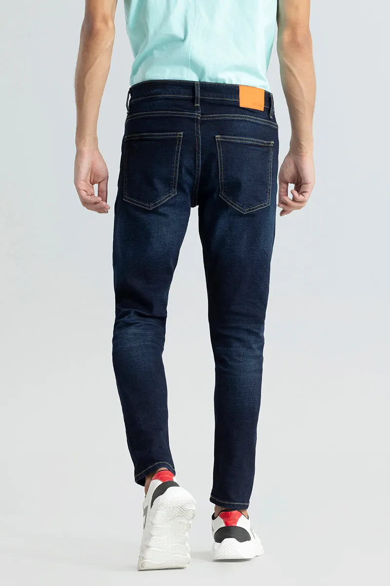 Asher Dark Blue Skinny Jeans