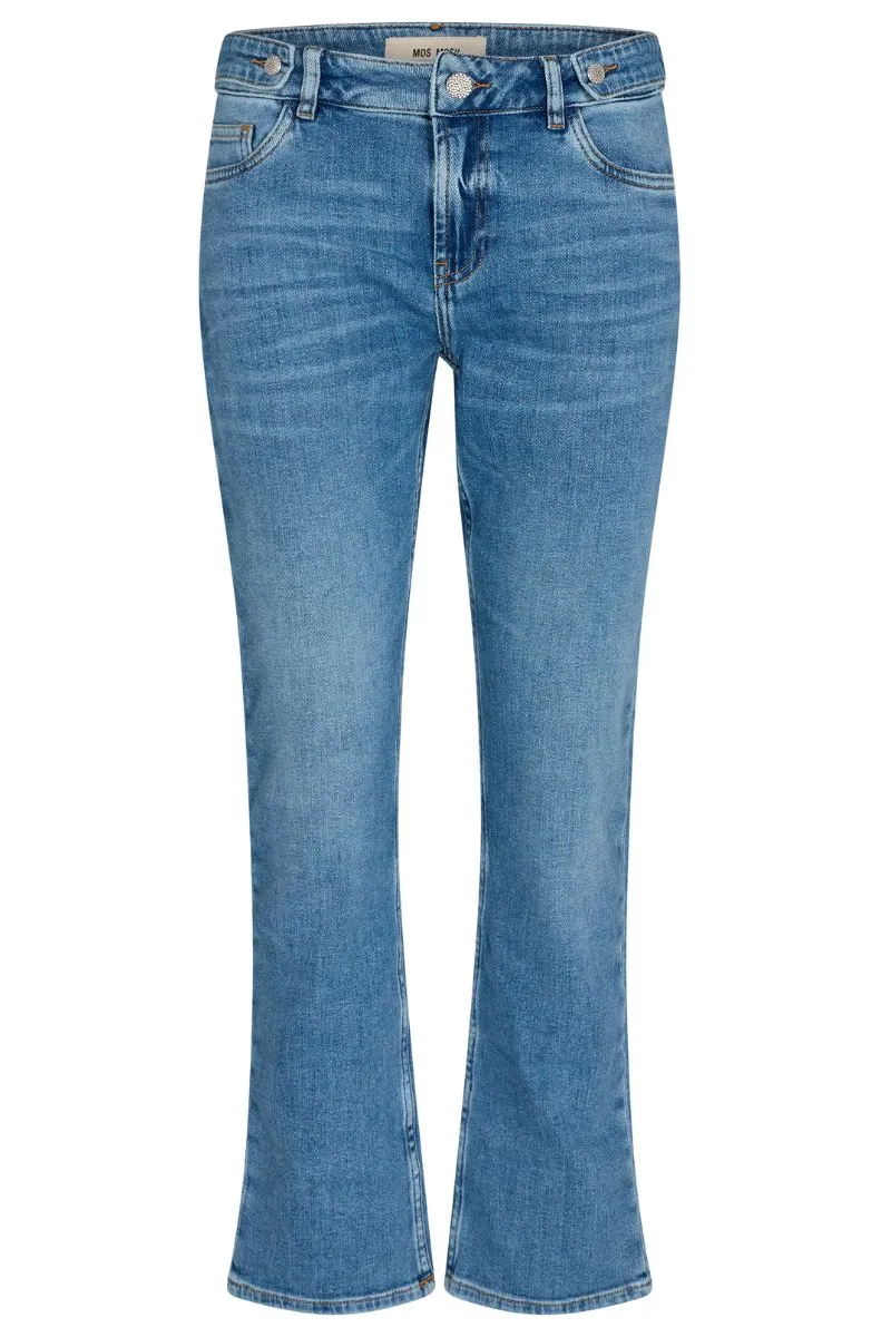 Ashley Twist Jeans | Light Blue | Jeans fra Mos Mosh