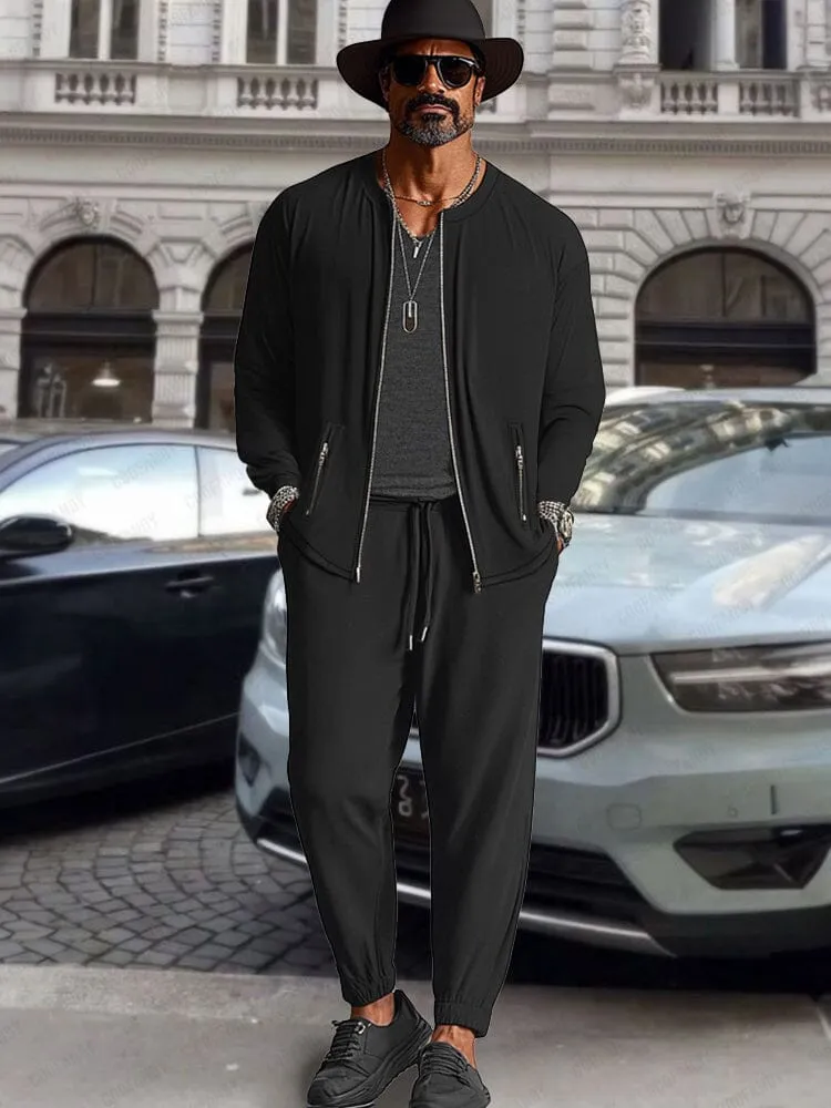 Athleisure Jacket Pants Set