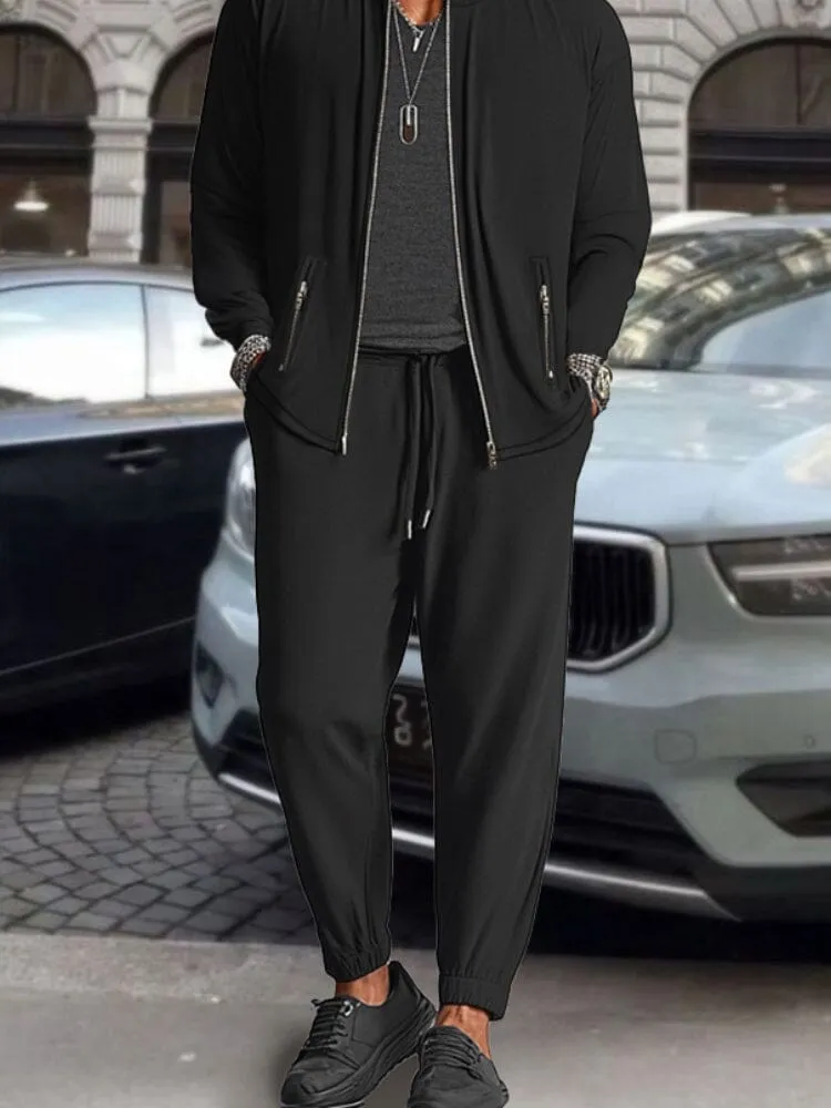 Athleisure Jacket Pants Set