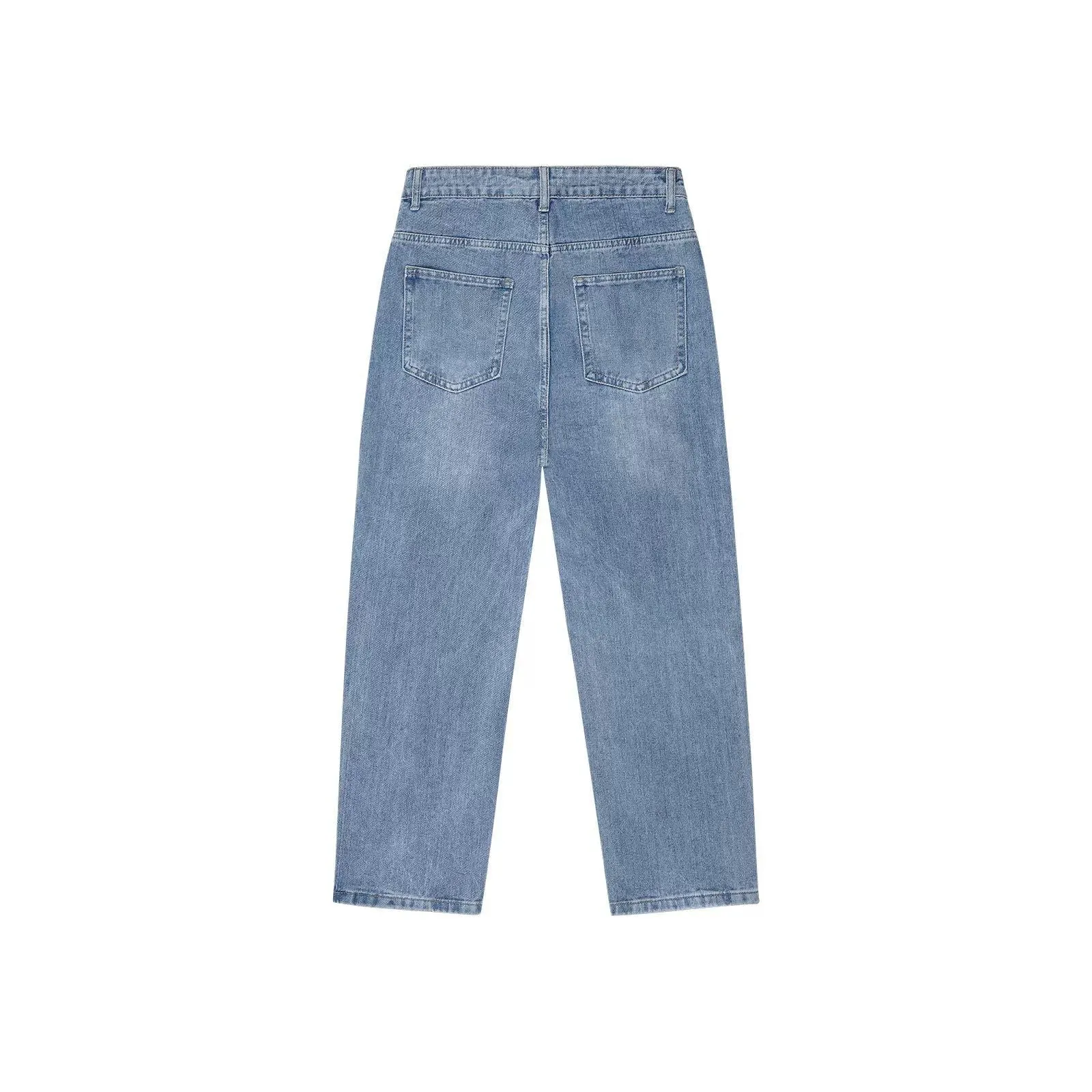 Basic Washed Bootcut Jeans