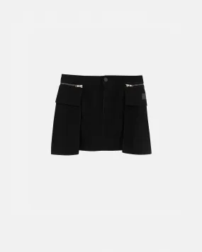 Basics Cargo Skirt Black