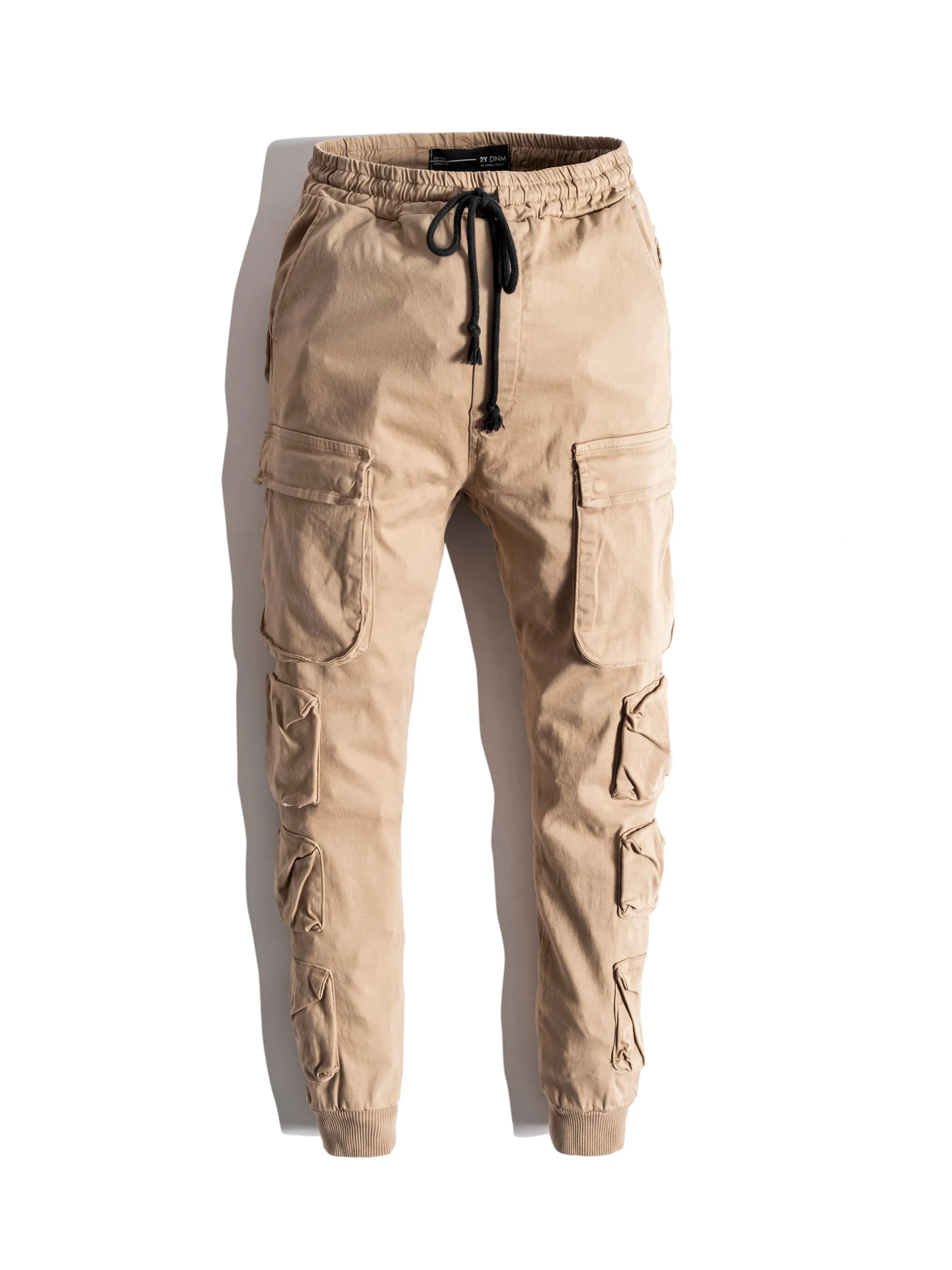 Beige Cargo Pants