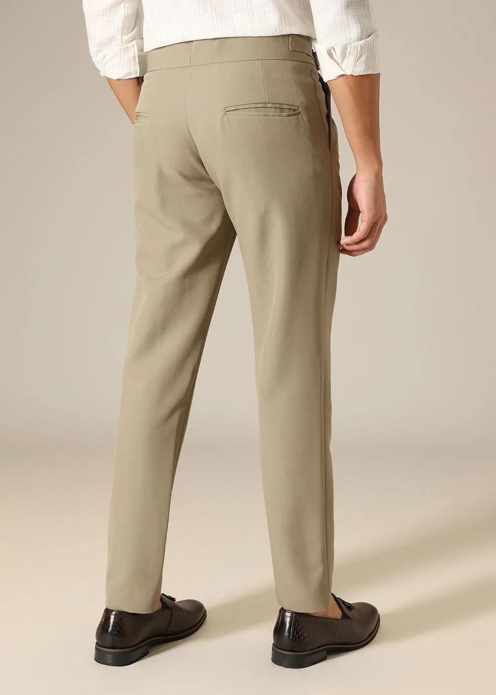 Beige Gurkha Pant