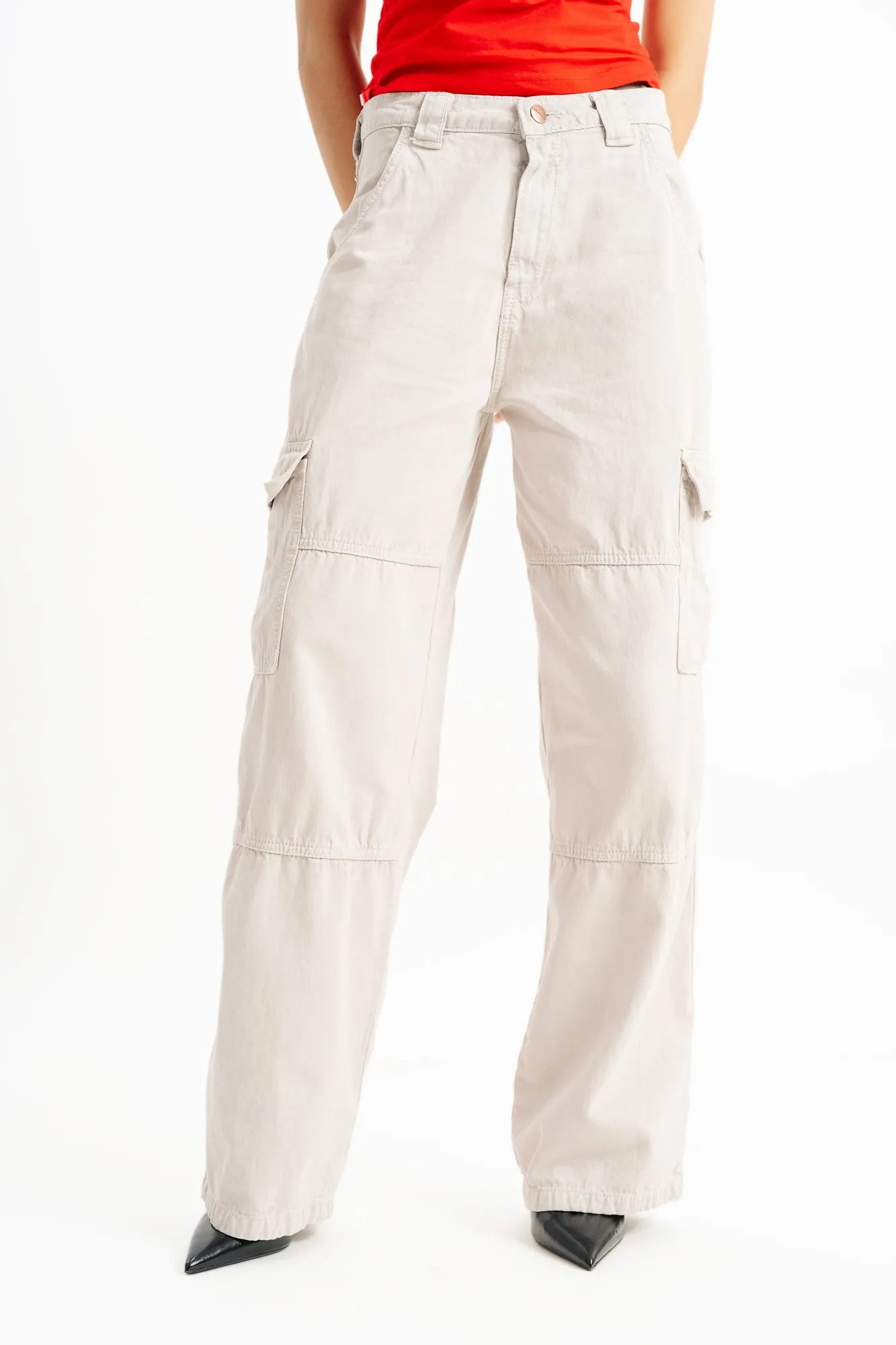 Bisque Cargo Jeans