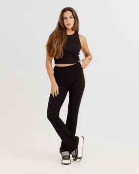 Black Flare Pants