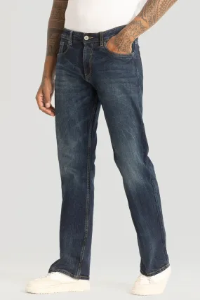 Blue Bootcut Jeans