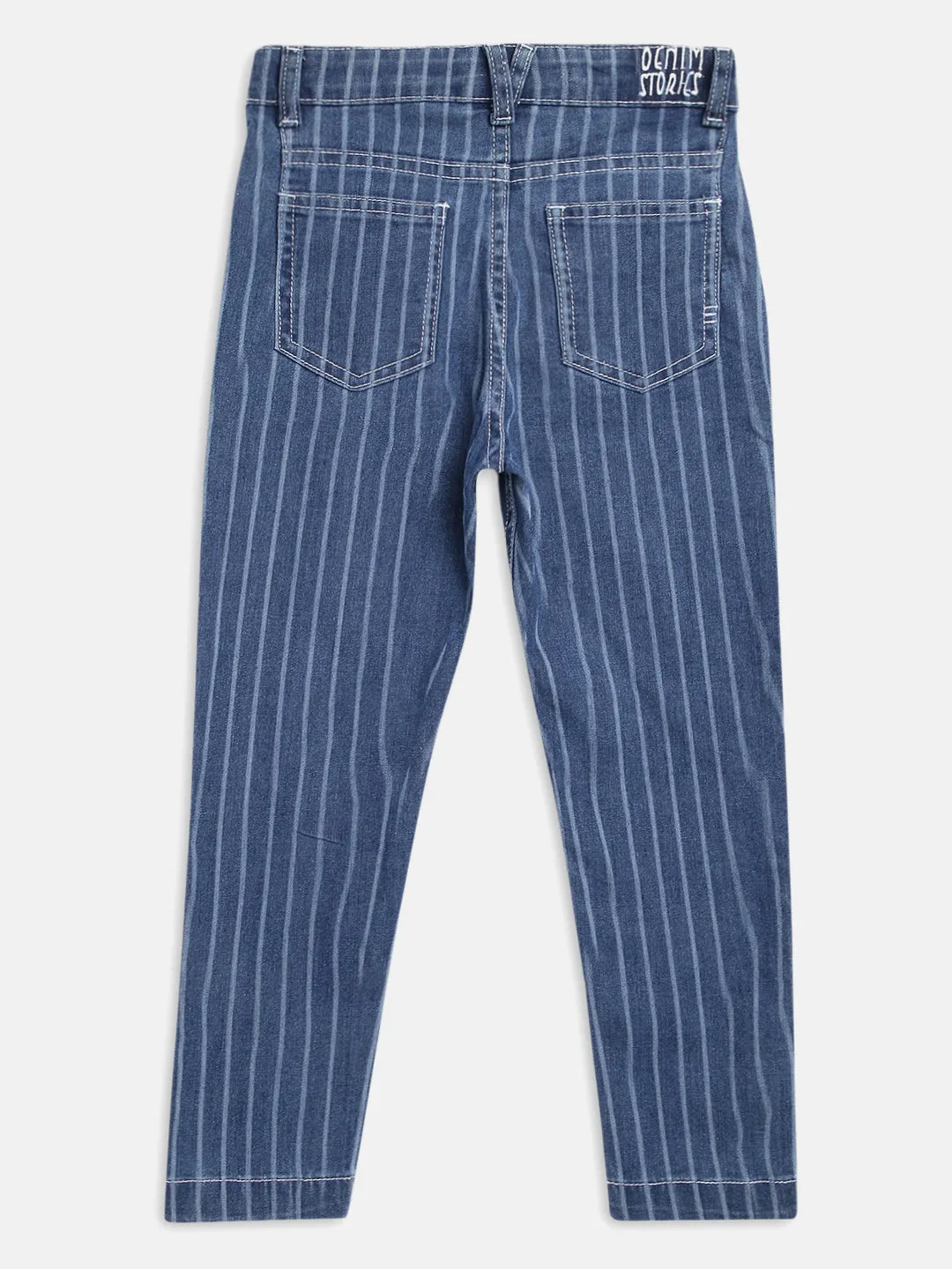 Boys Blue Carrot Fit Jeans