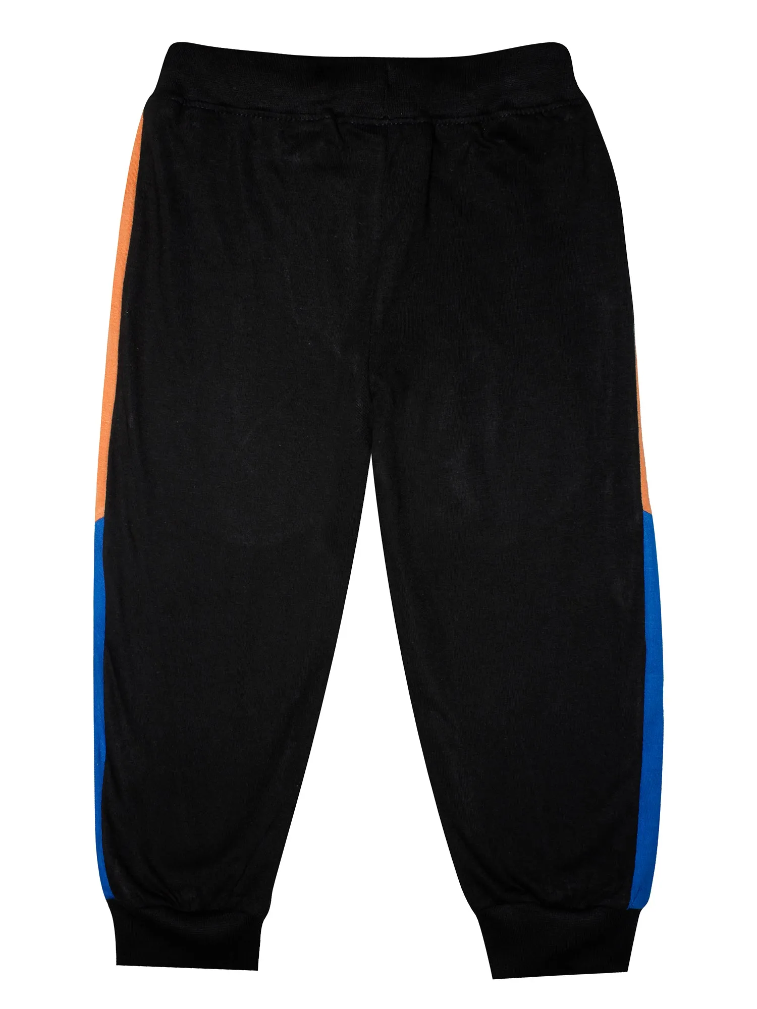 Boys Cotton Track Pants with Side Panel