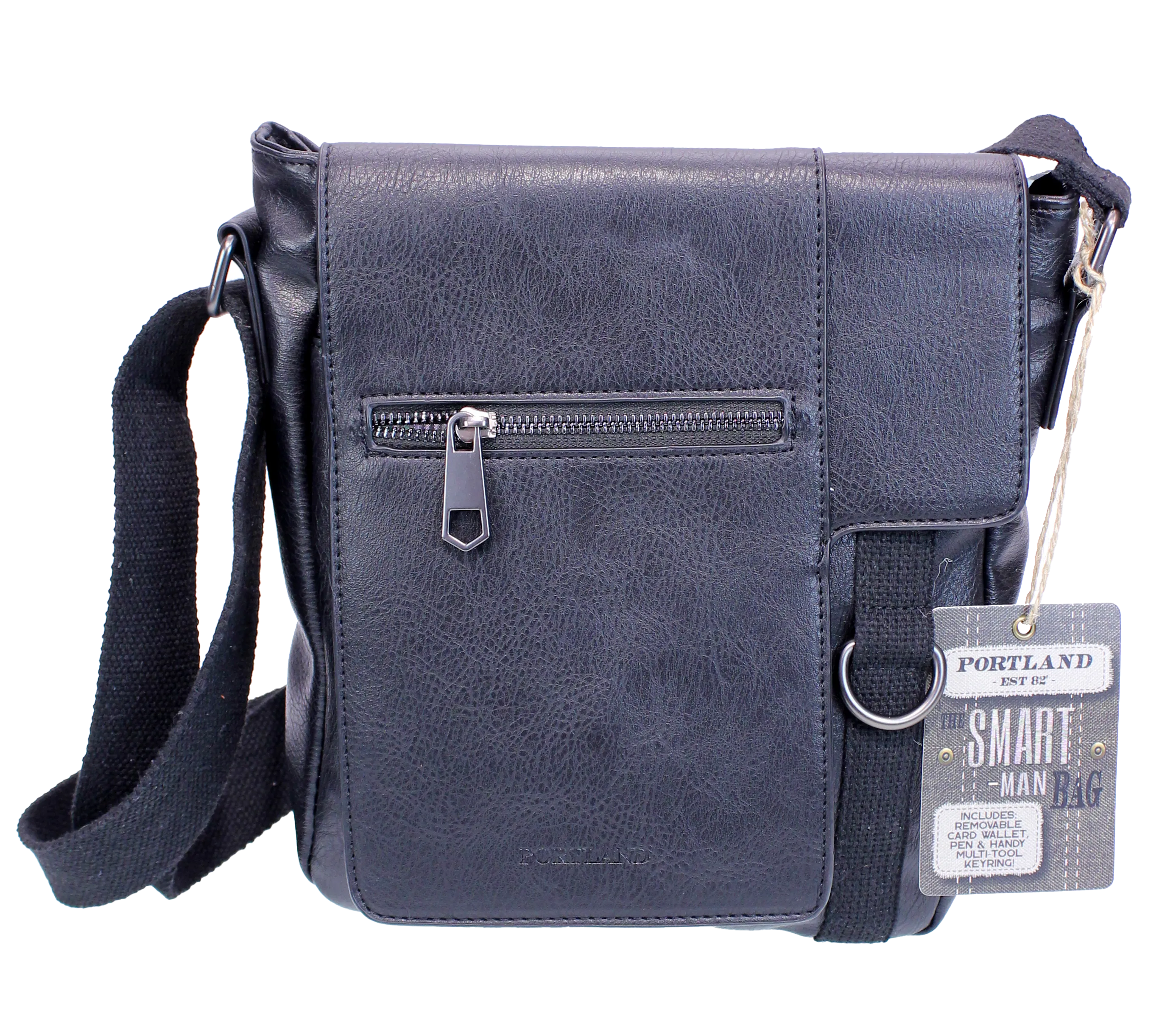 Brandwell 56P404 Black Smart Men's Bag