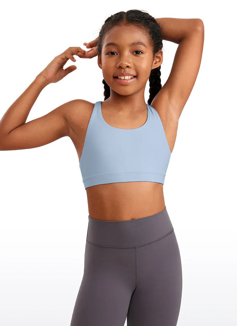 Butterluxe Girls Sport Bra Strappy Back