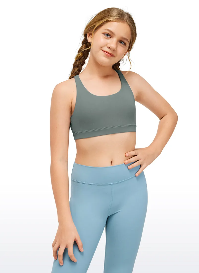 Butterluxe Girls Sport Bra Strappy Back