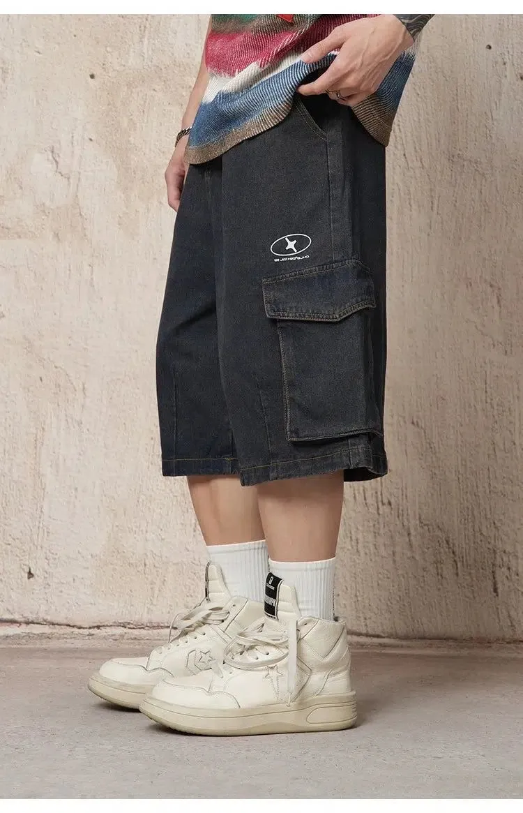 Cargo Comfty Denim Shorts