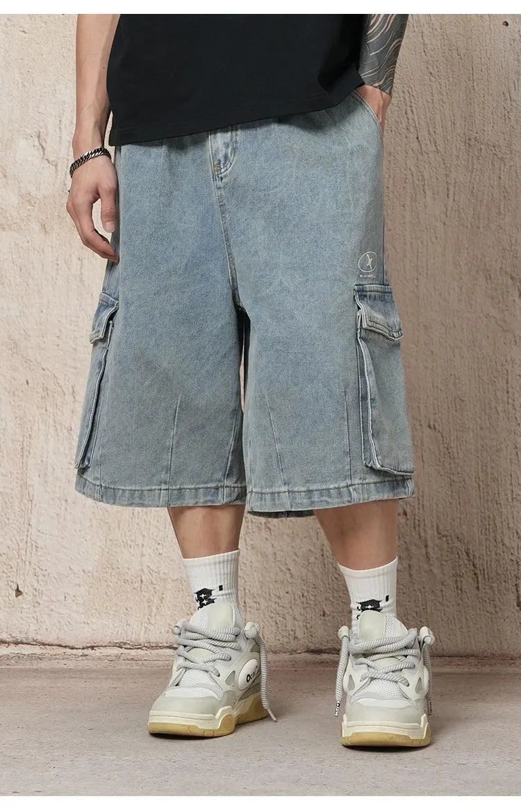 Cargo Comfty Denim Shorts