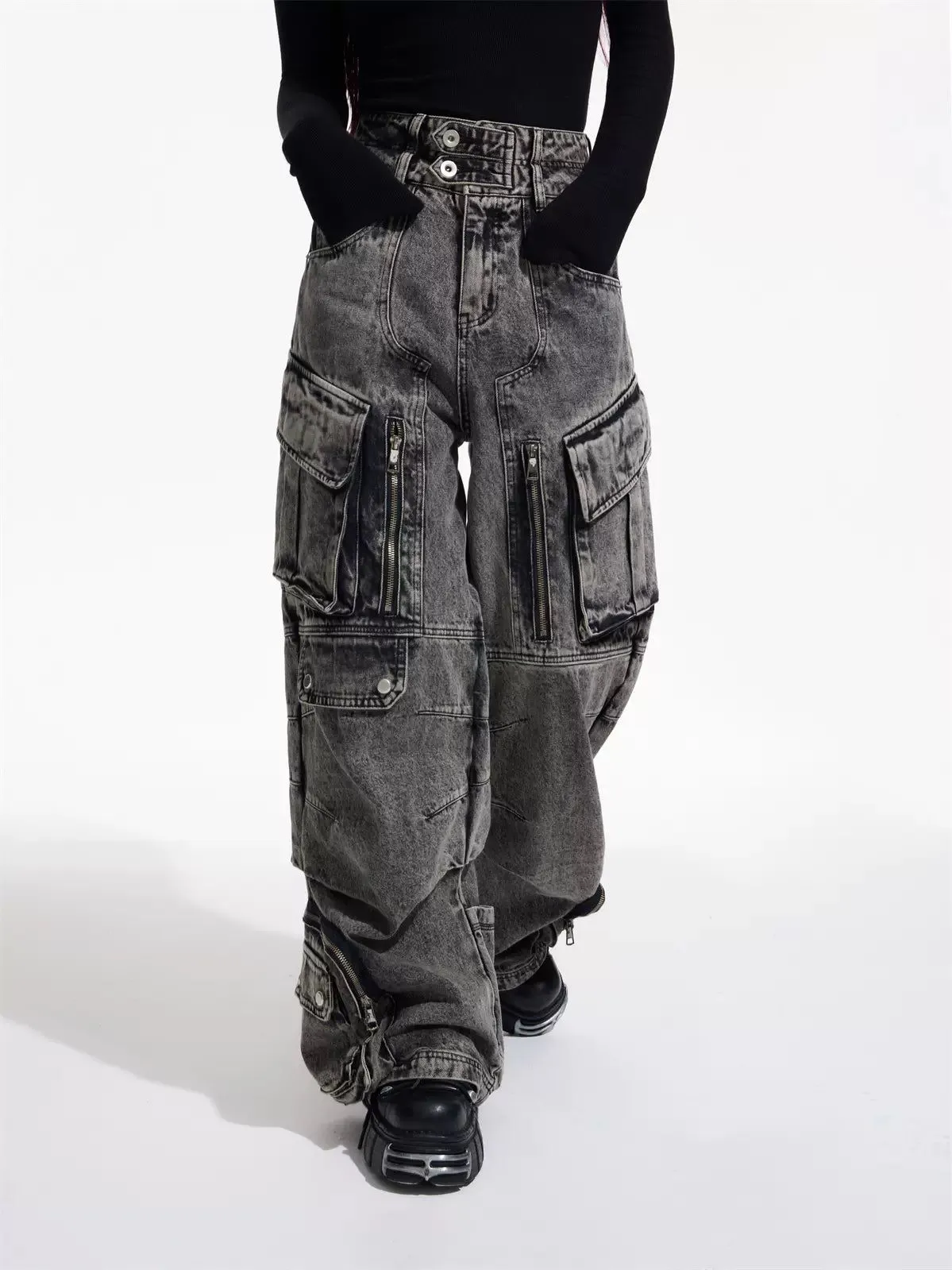 Cargo Style Workwear Jeans