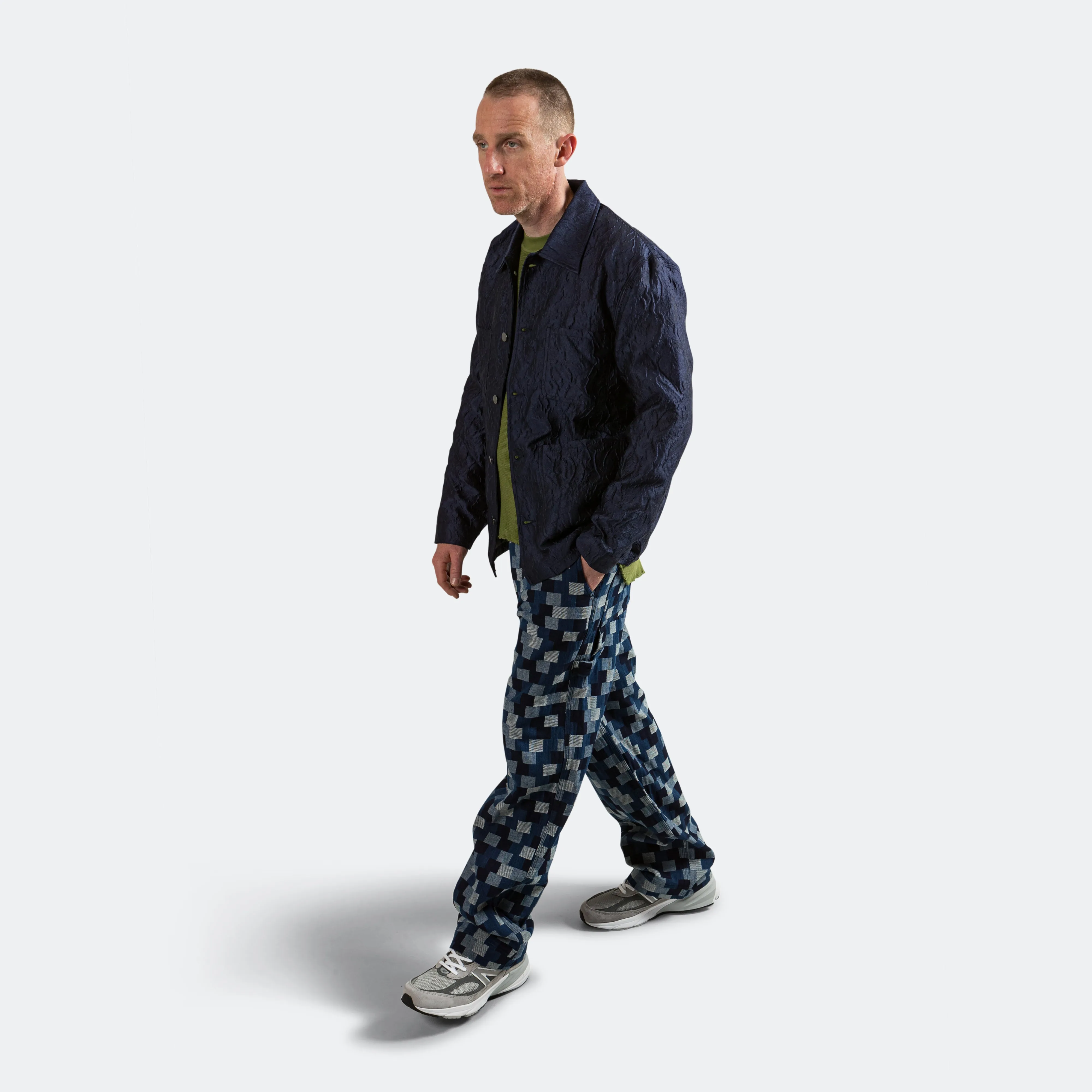 Carpenter Pant - Denim Check