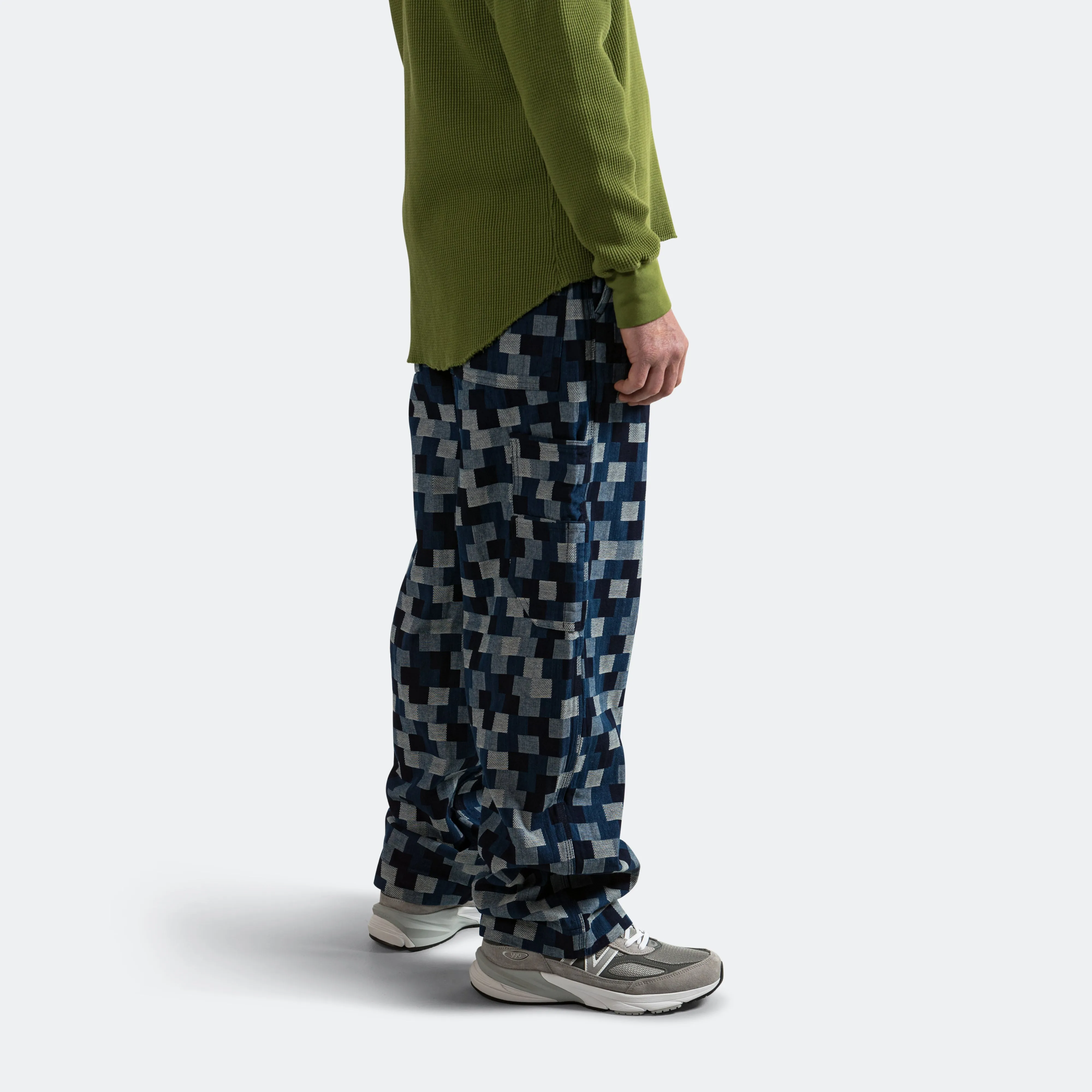 Carpenter Pant - Denim Check