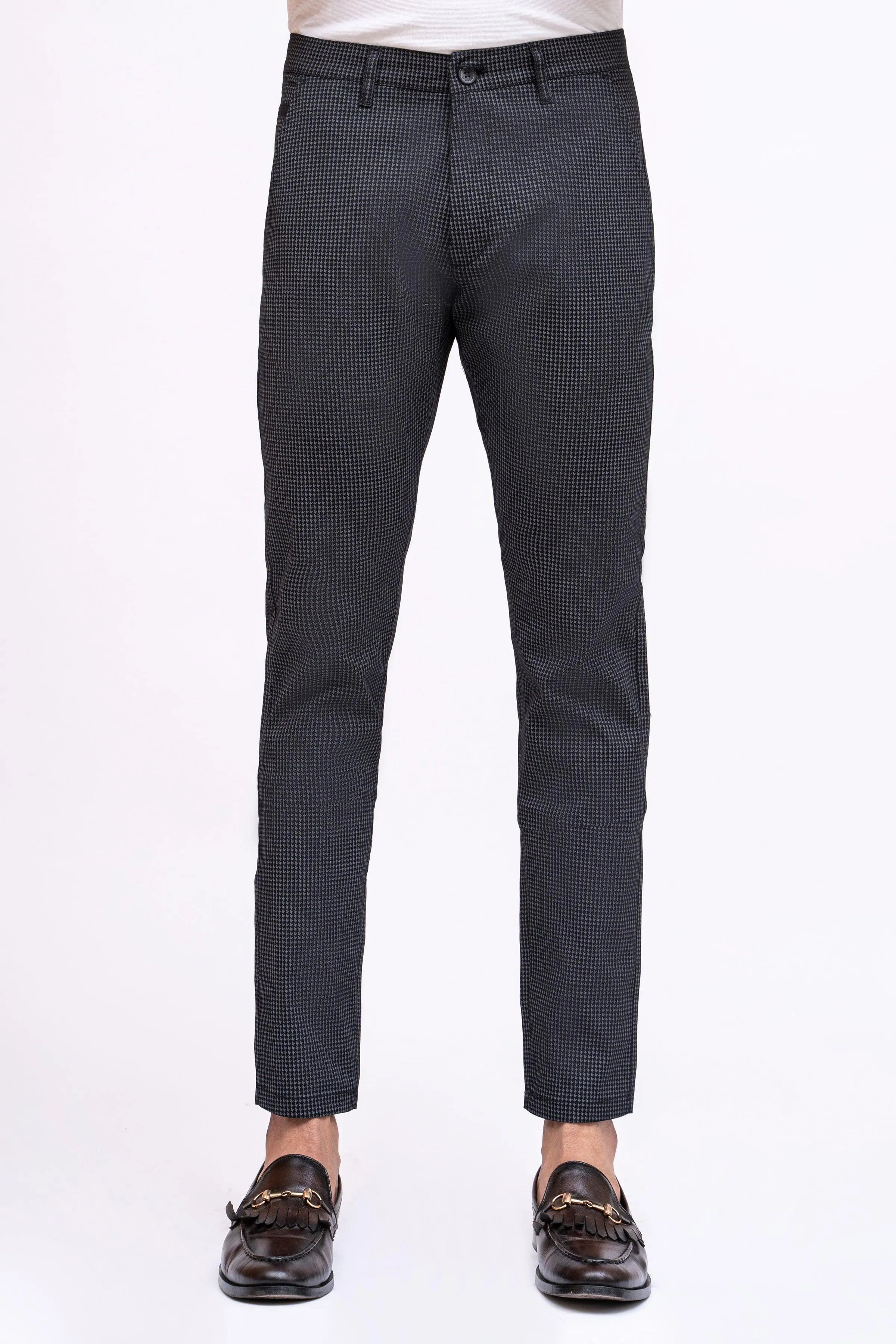 CASUAL PANT CROSS POCKET BLACK