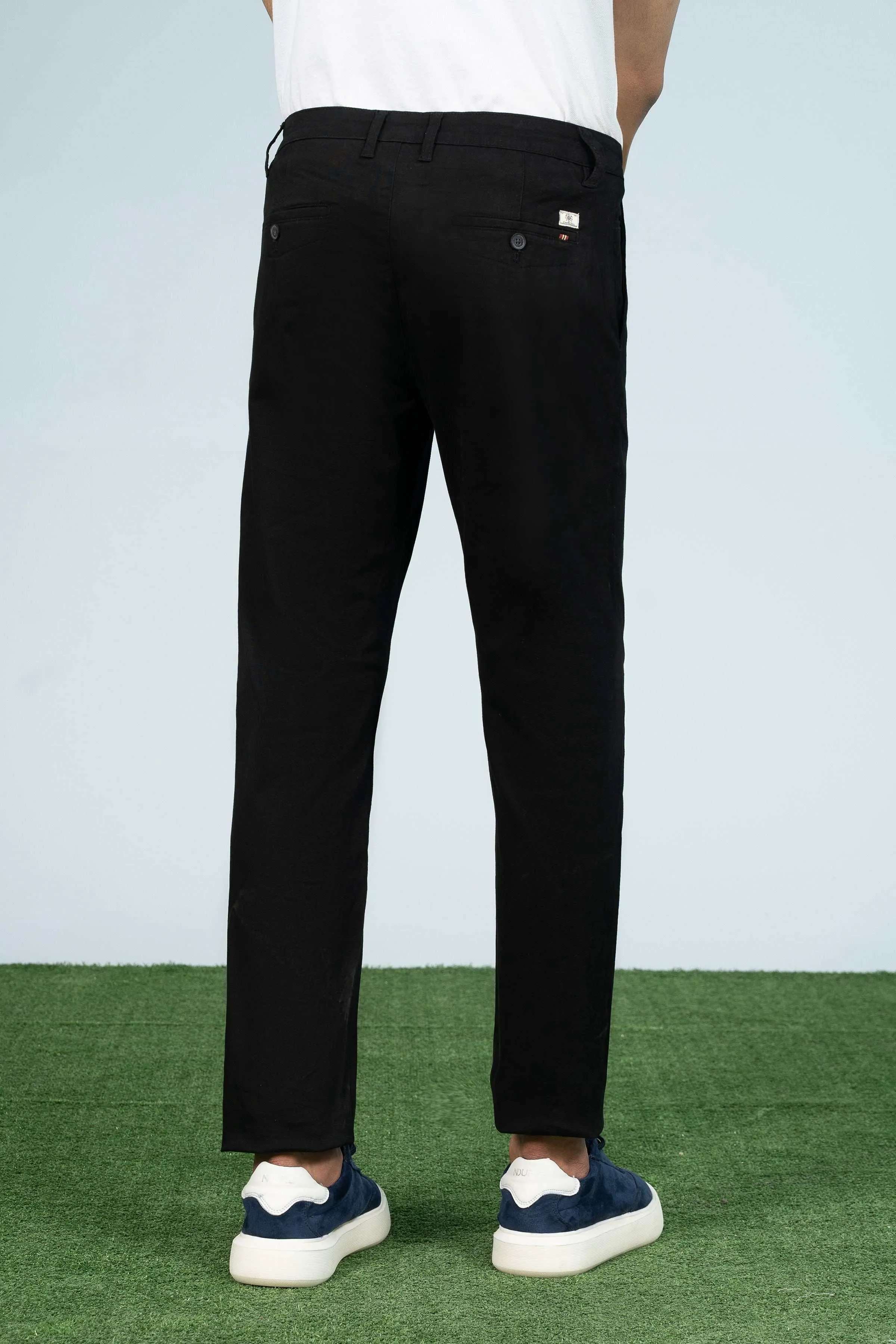 CASUAL PANT CROSS POCKET BLACK