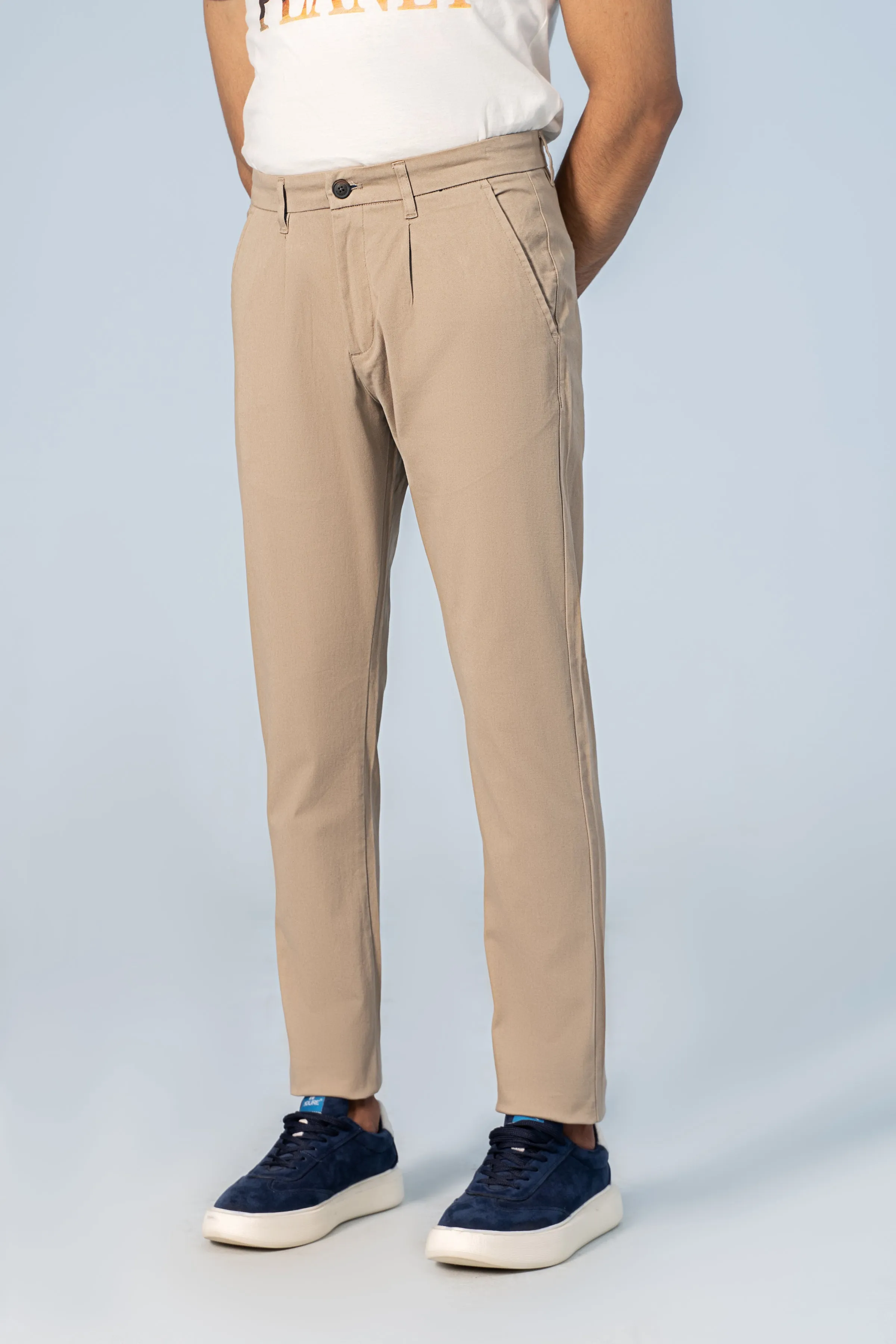 CASUAL PANT CROSS POCKET LIGHT KHAKI