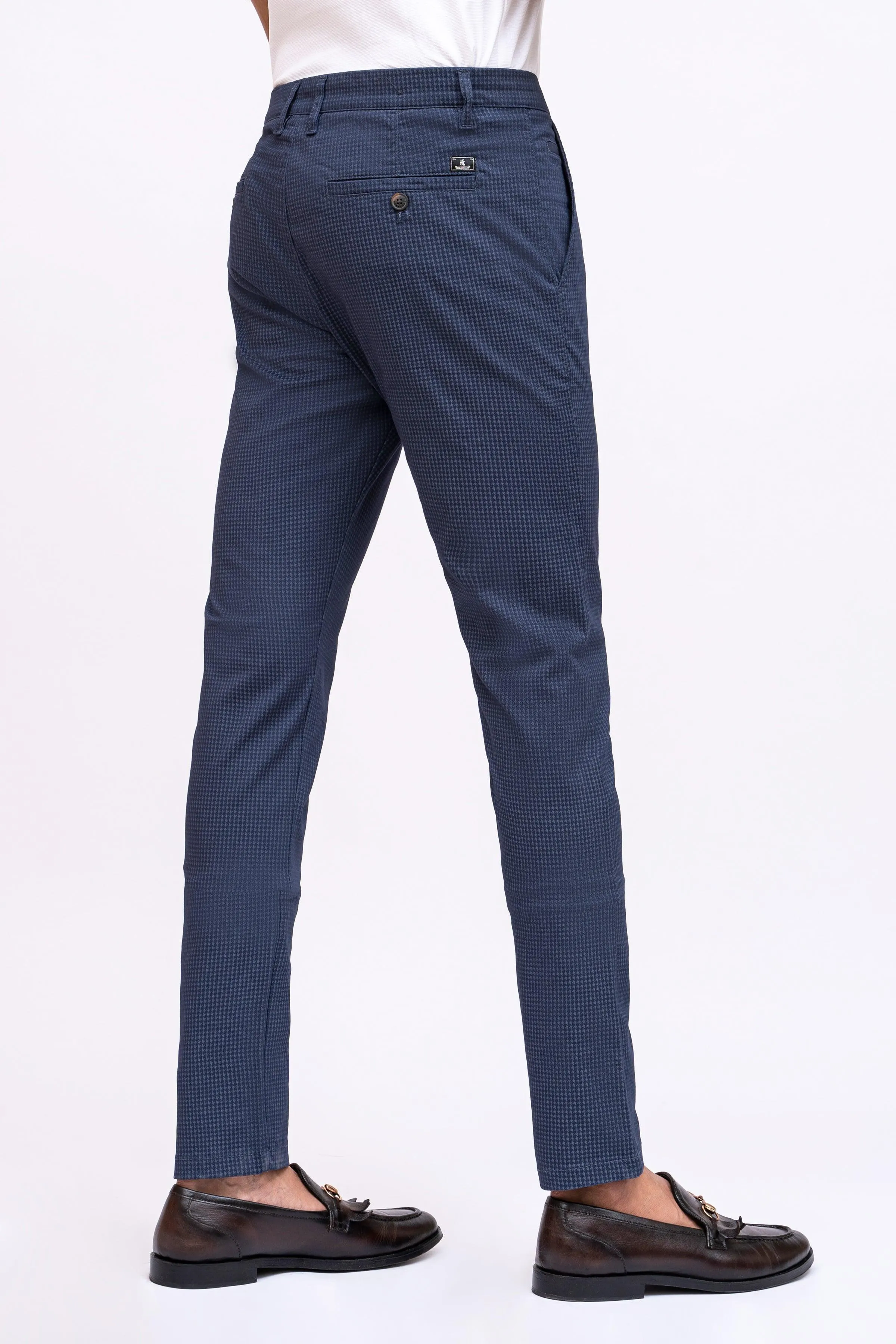 CASUAL PANT CROSS POCKET NAVY BLUE