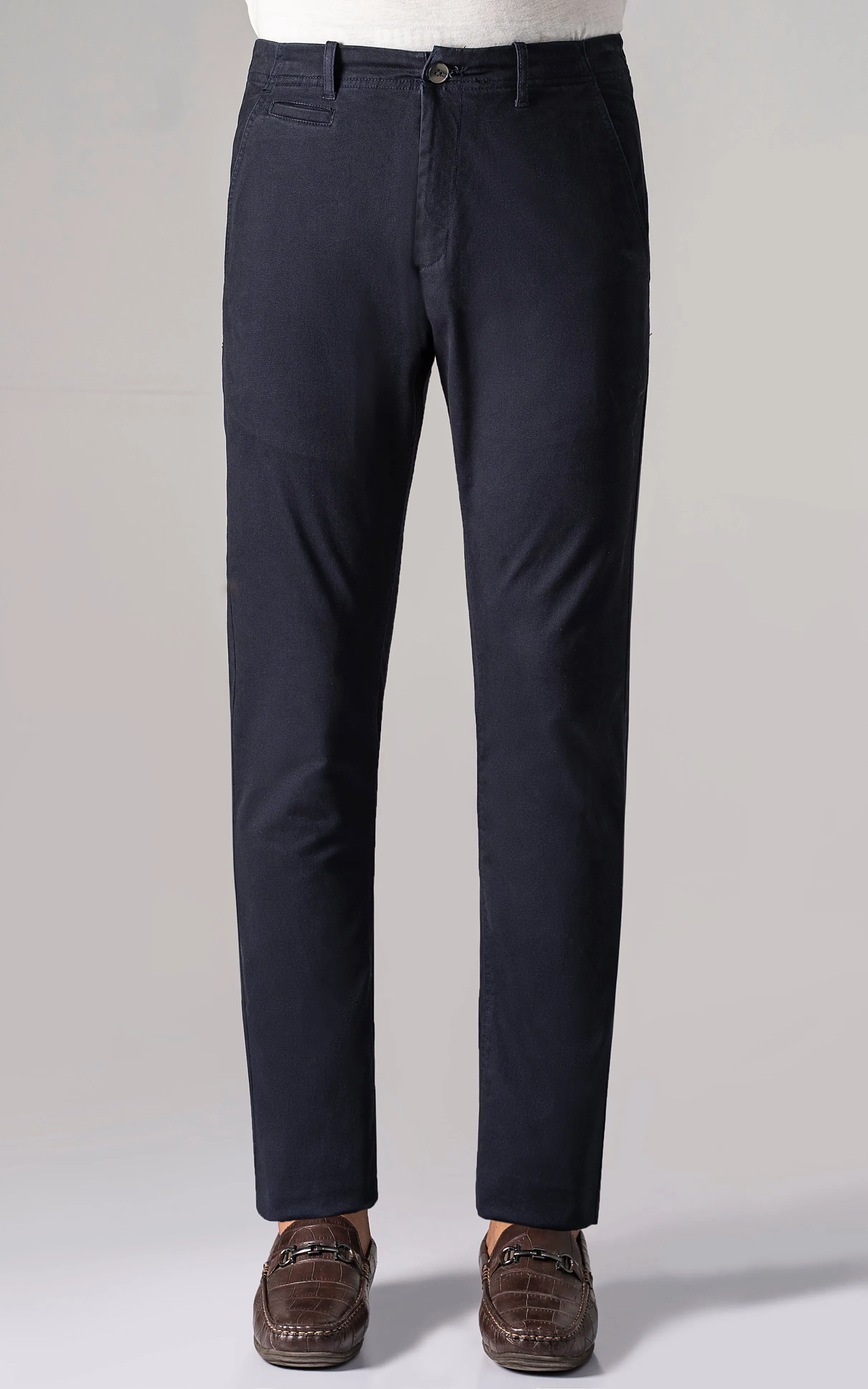 CASUAL PANT CROSS POCKET NAVY