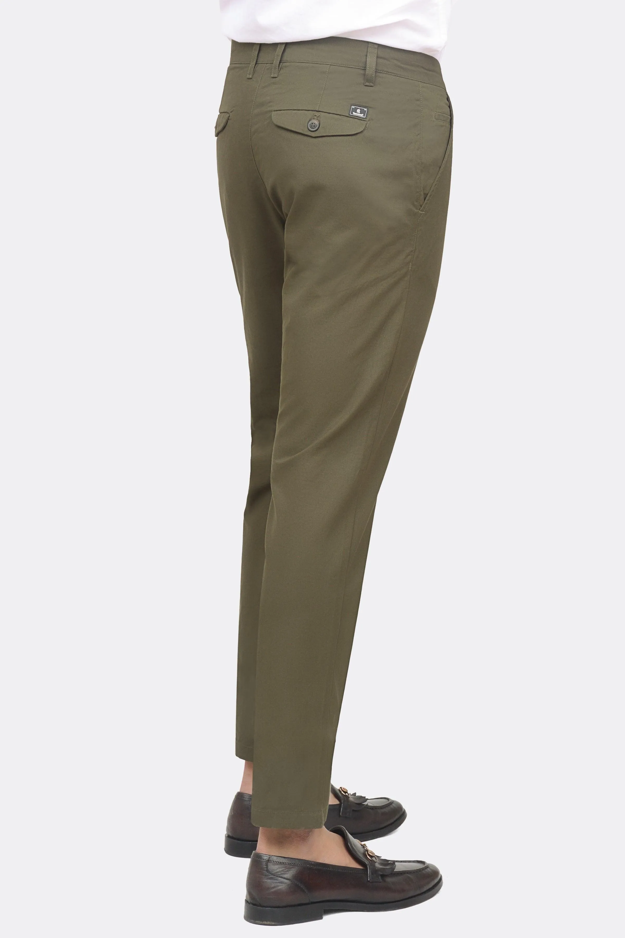 CASUAL PANT DARK OLIVE