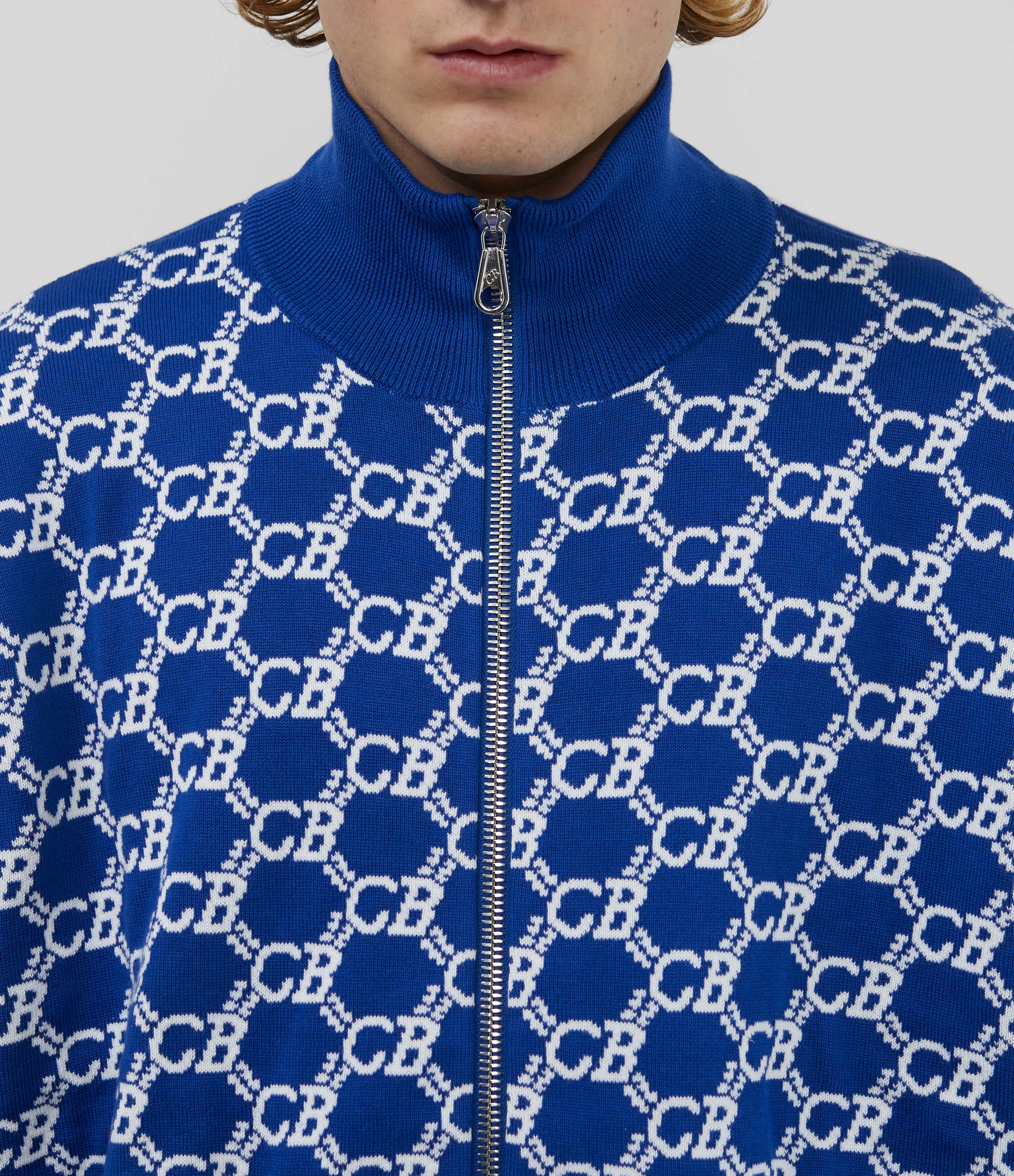 CB MONOGRAM TRACK JACKET