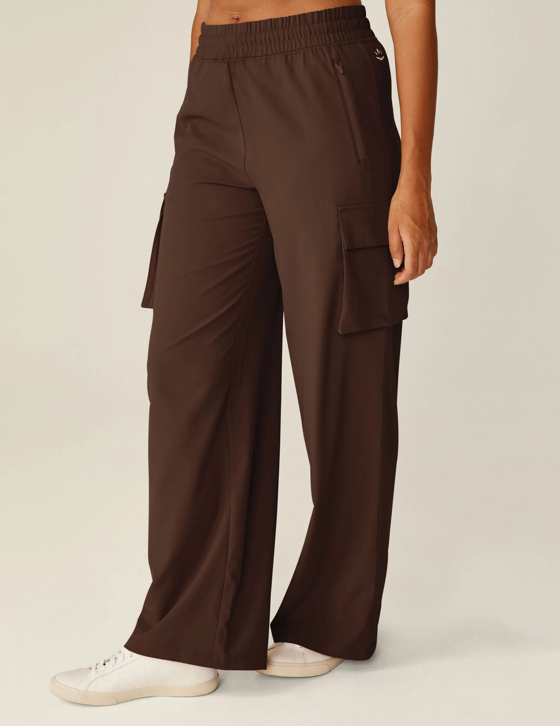 City Chic Wide Leg Cargo Pant