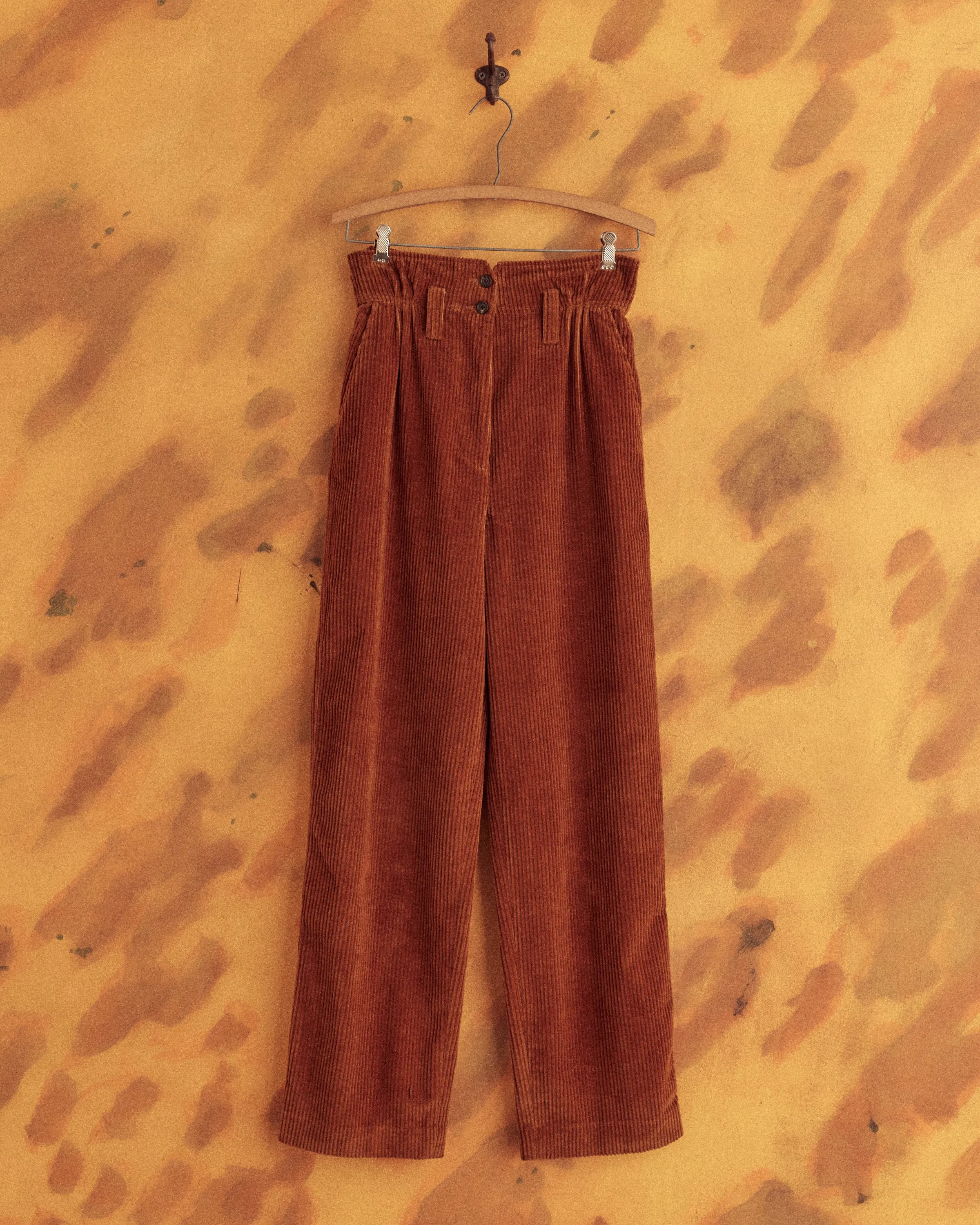 Corduroy Shakey Trousers - Brown