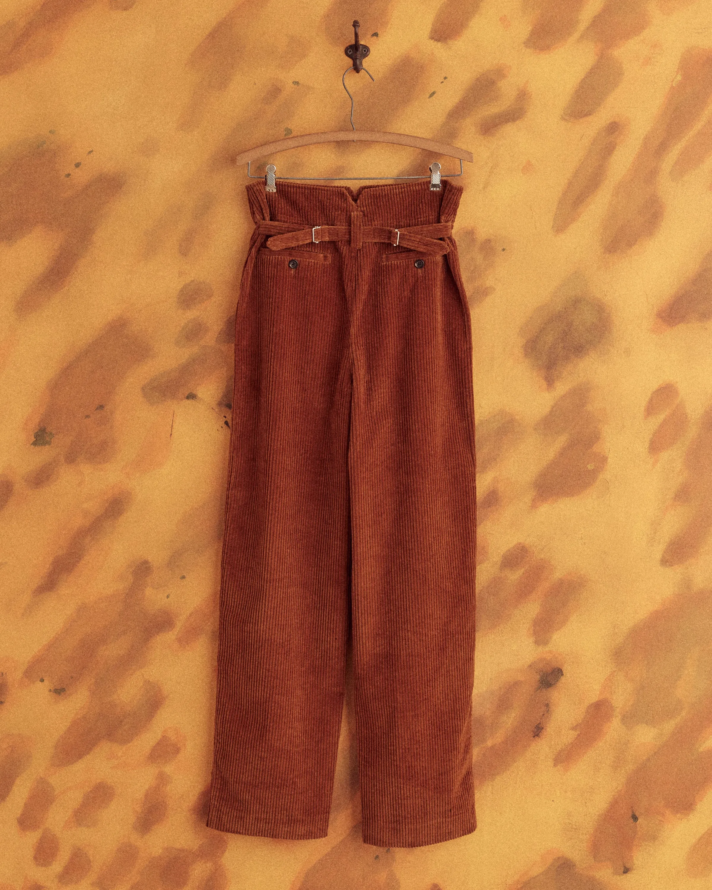 Corduroy Shakey Trousers - Brown