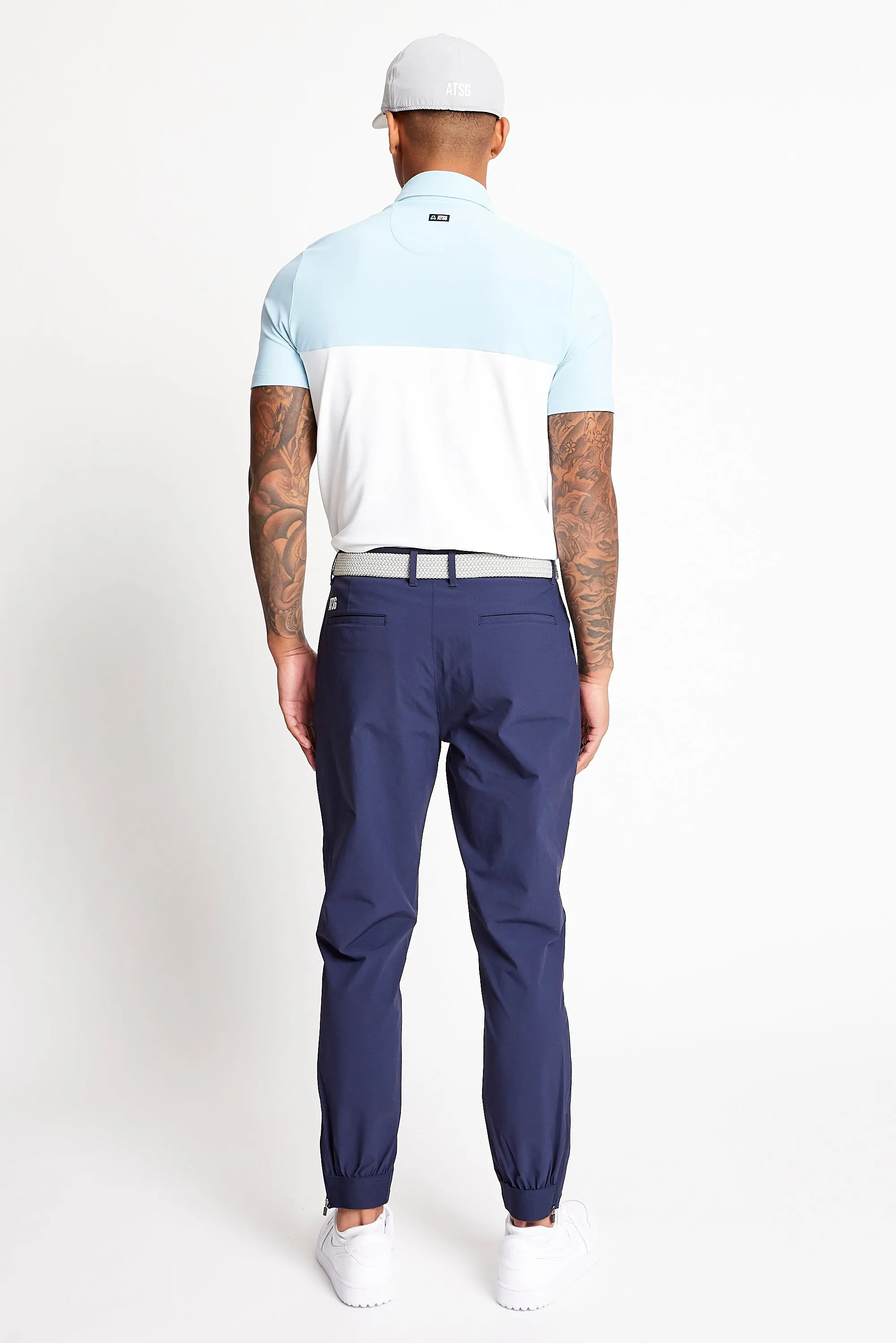 Cropped Dynamic Stretch Golf Trousers - Ace Navy