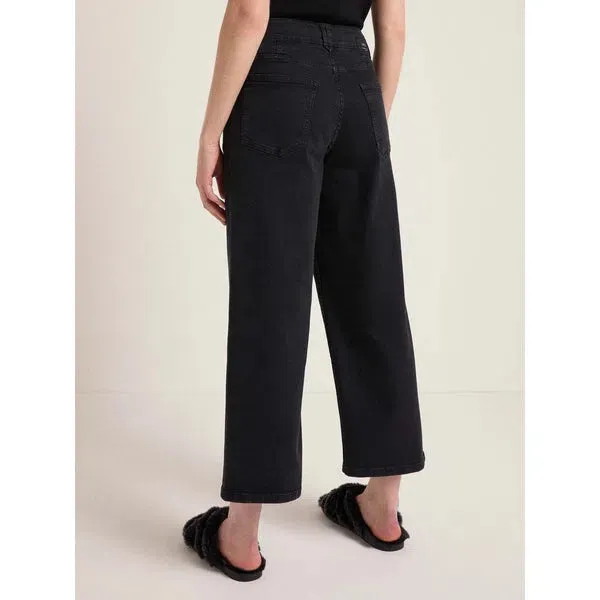 Cropped Jeans aus Bio Baumwolle