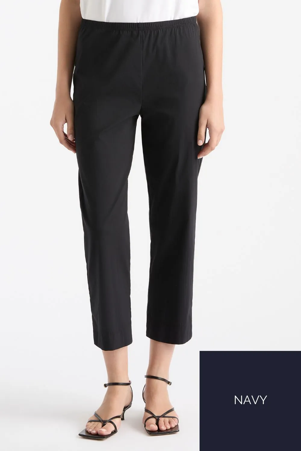 Cropped Pant | French Navy