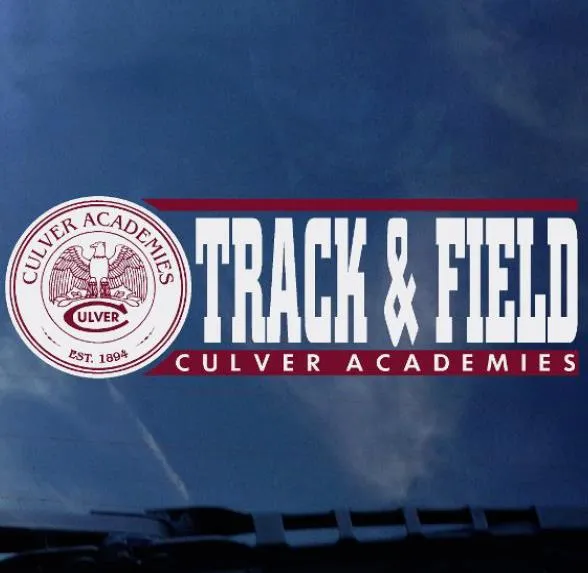 Culver Academies Track & Field Decal