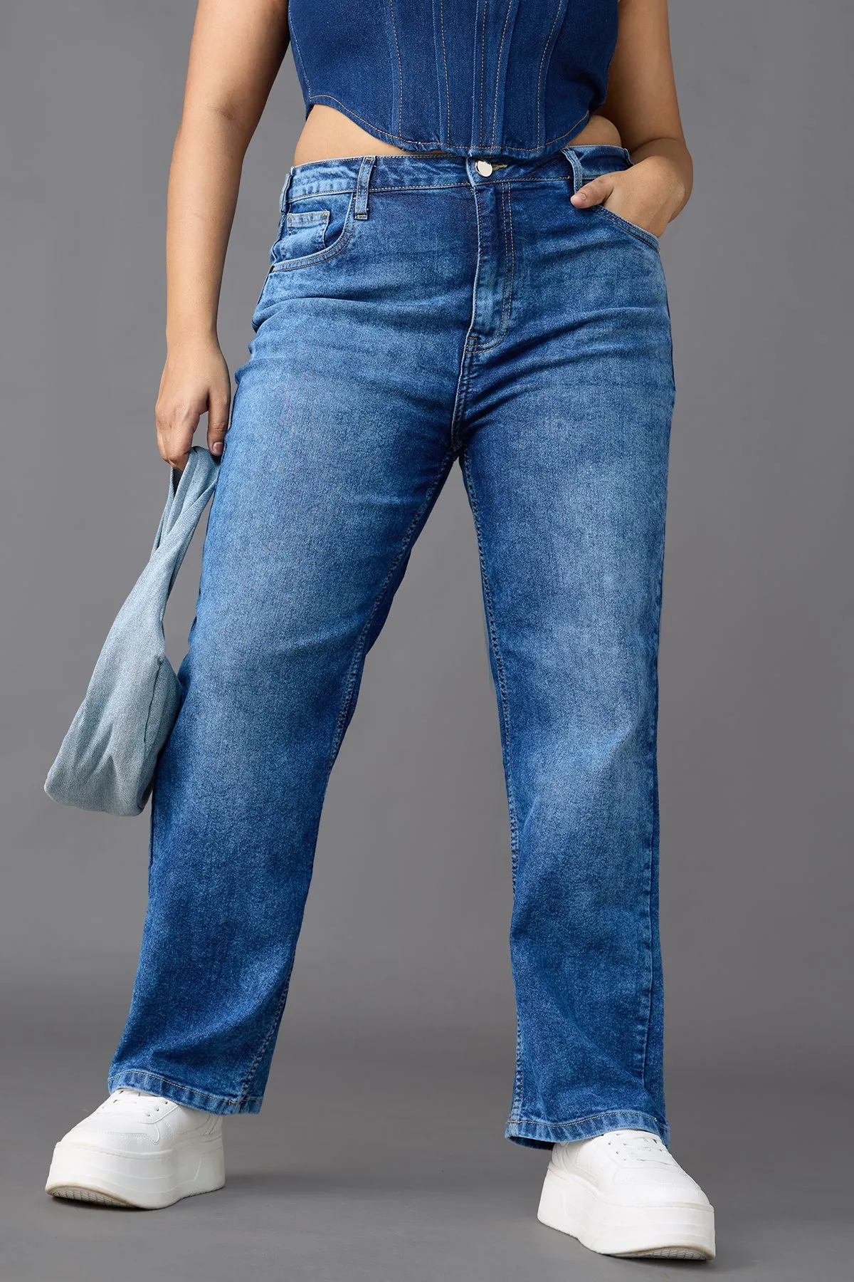 Curve Maytime Straight Jeans