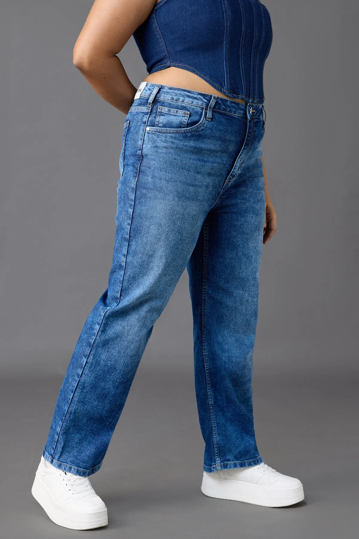 Curve Maytime Straight Jeans