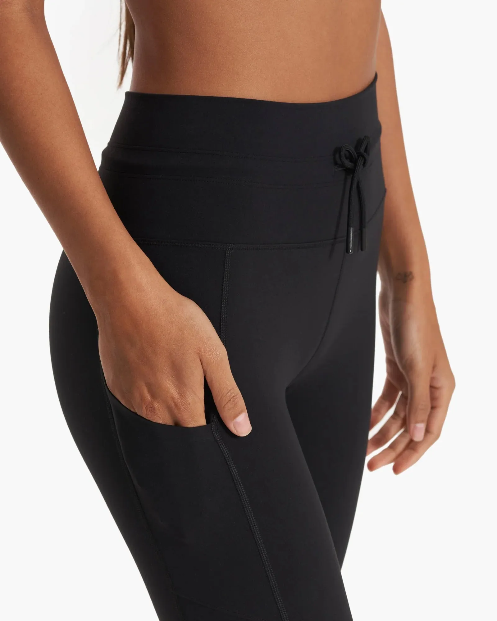 Daily Pocket Legging: Black