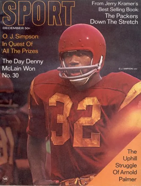 December 1968 SPORT Cover (O.J. Simpson, USC)