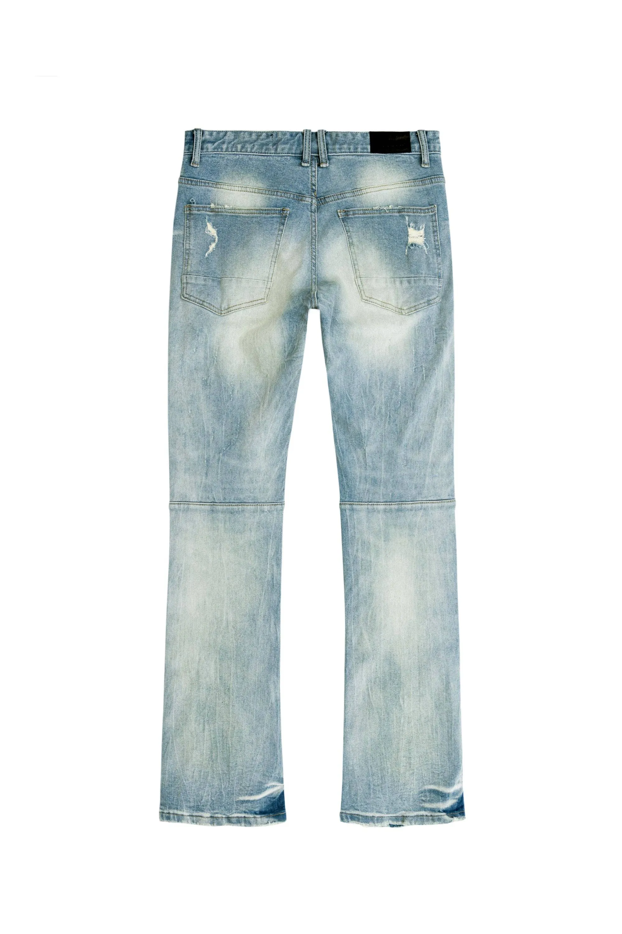 Double Layered Jeans - York Blue