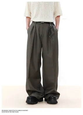 Drape Pleated Trousers