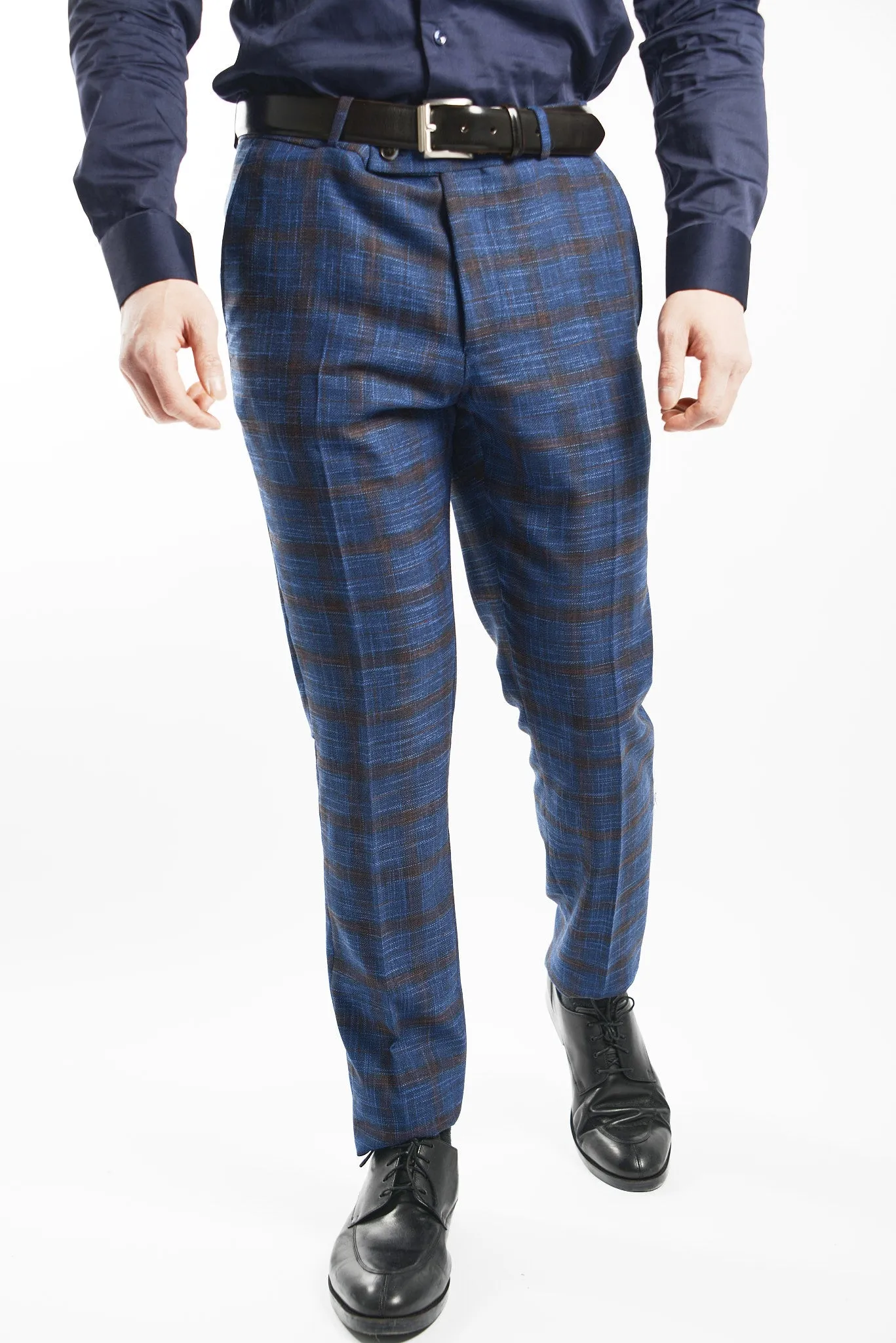 DT WINDOWPANE DRESS PANT